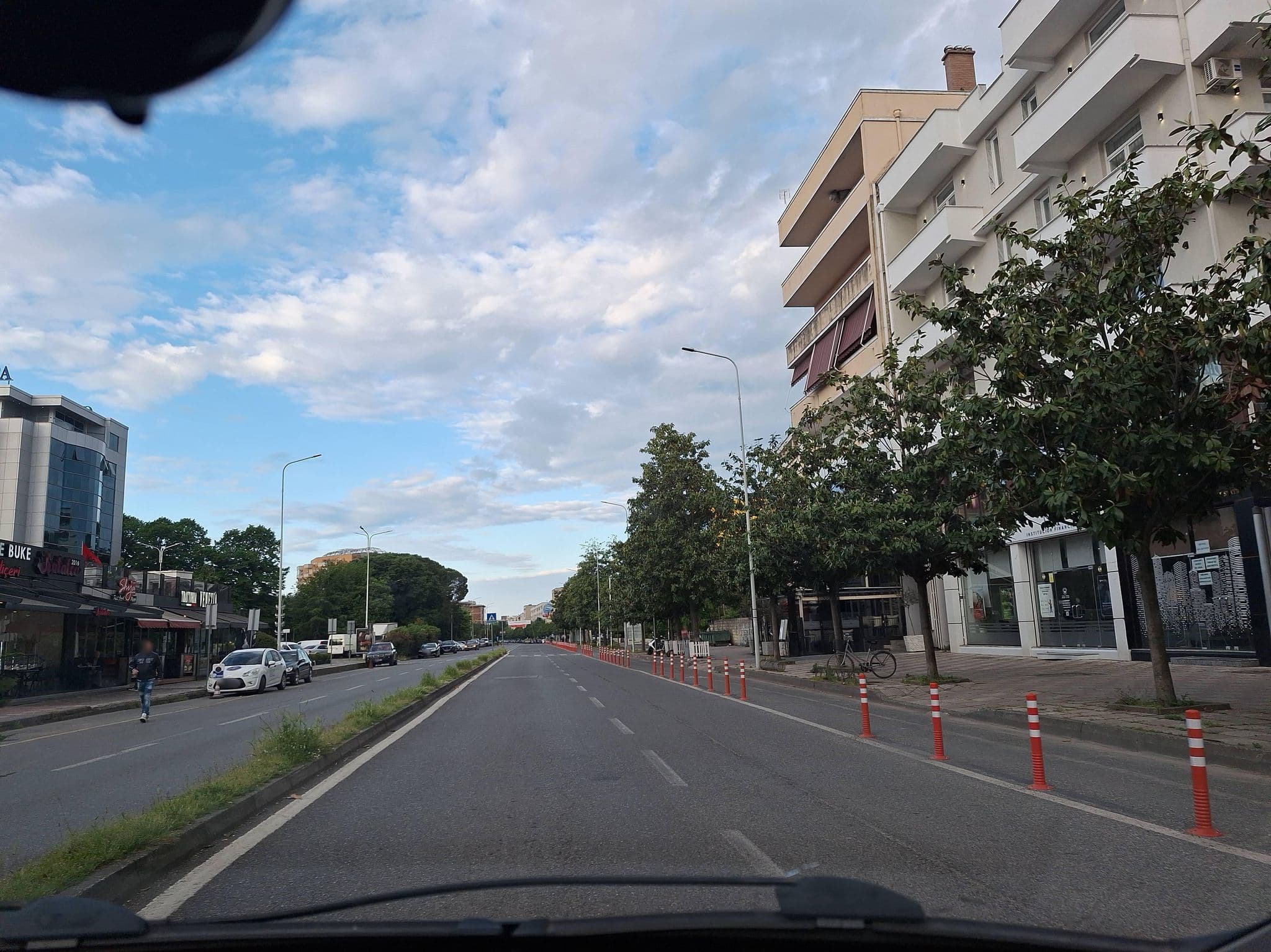Street view near North Alb Hotel, Shkoder, Shkodër — © denisju_osm (CC BY-SA · Mapillary)