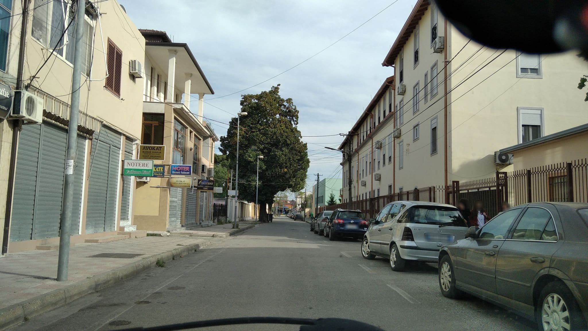Street view near Noel’s house, Shkodër — © denisju_osm (CC BY-SA · Mapillary)