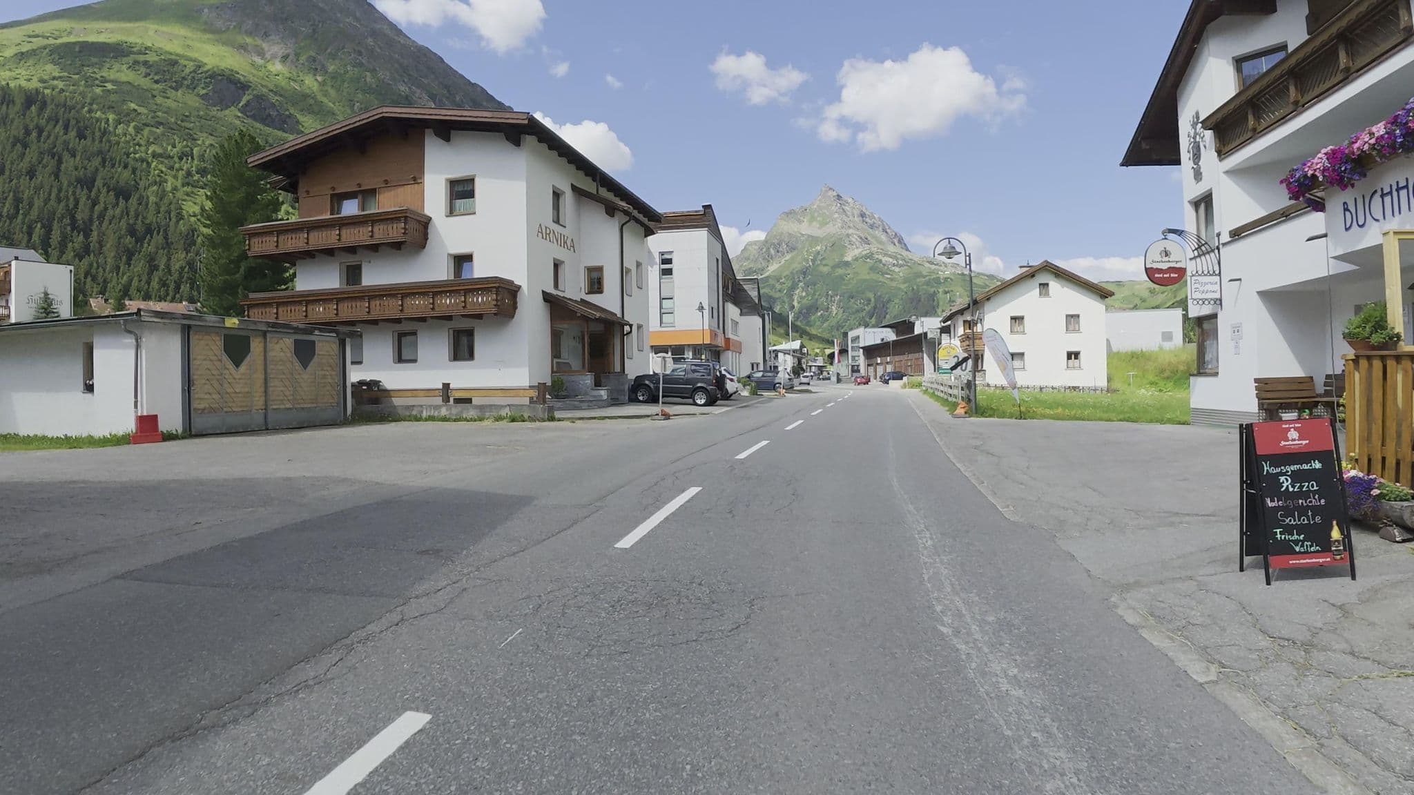 Street view near Pension St. Martin, Ischgl