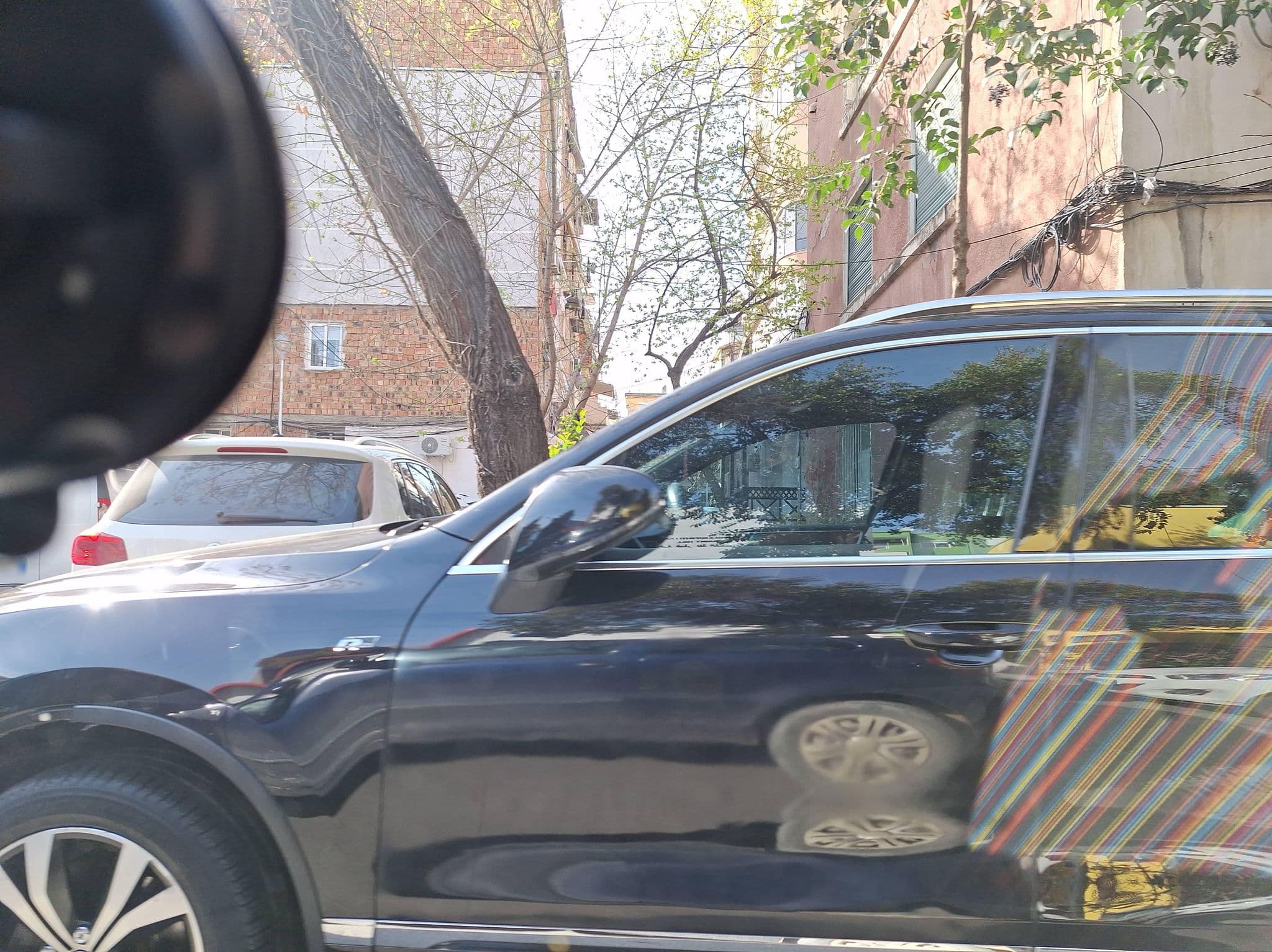 Street view near The Wilson Tirana, Tirana — © denisju_osm (CC BY-SA · Mapillary)