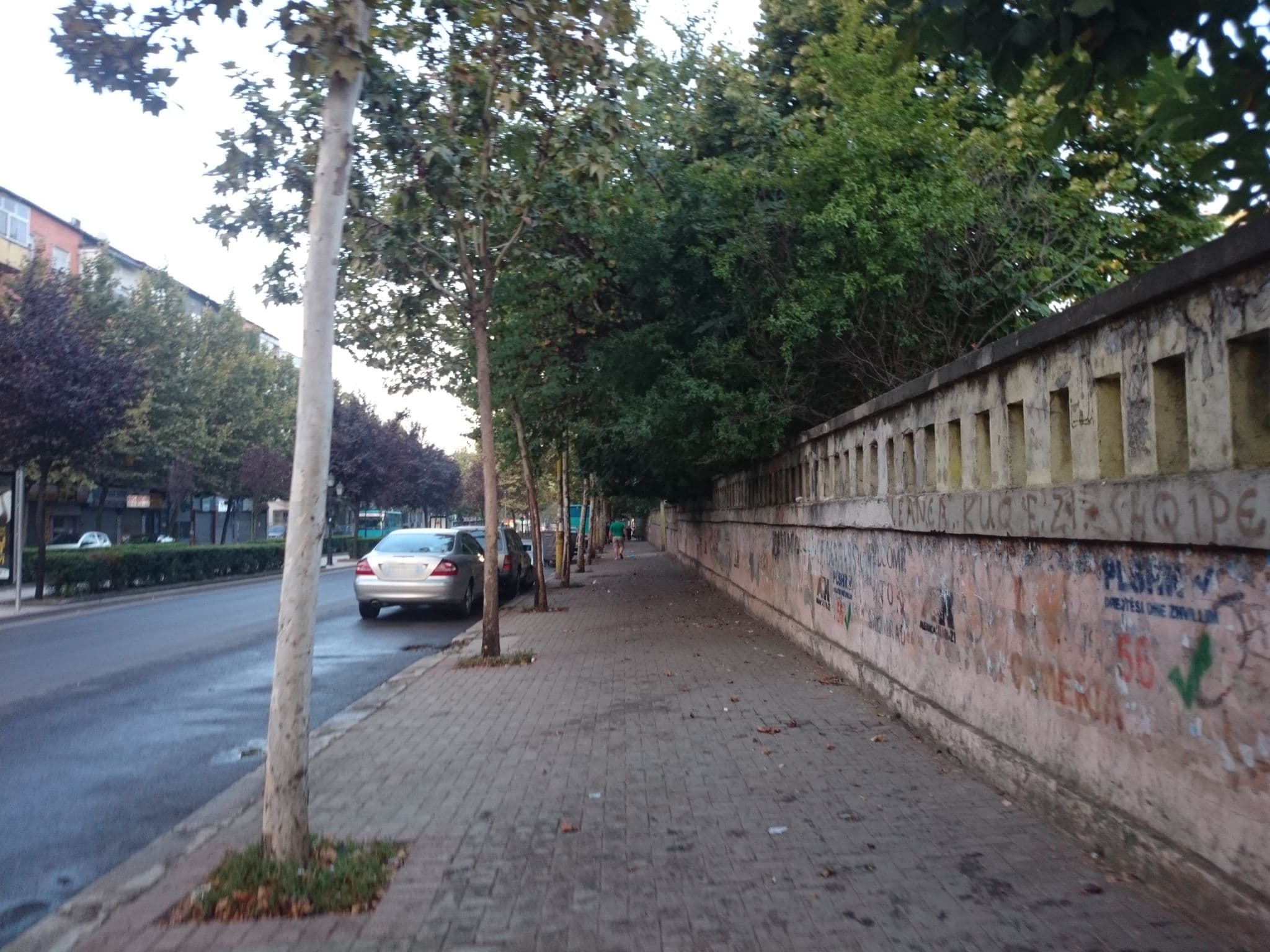 Street view near Garden Aparthotel, Tirana — © malenki (CC BY-SA · Mapillary)