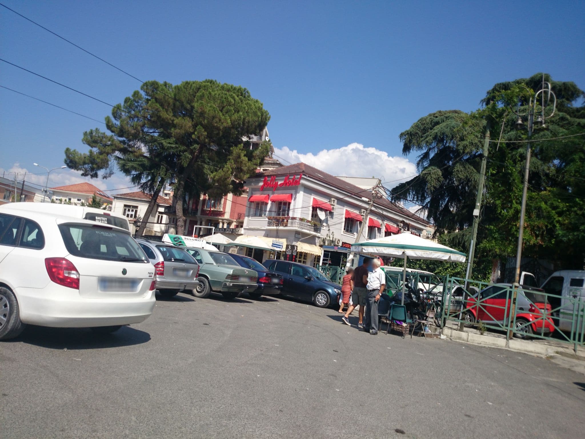 Street view near POST INN HOTEL, Tirana — © malenki (CC BY-SA · Mapillary)