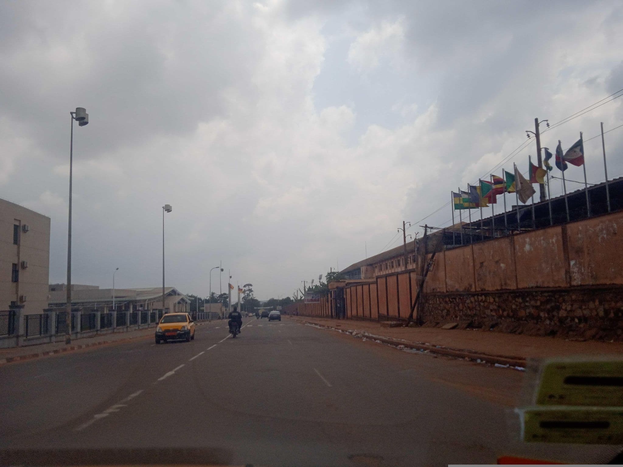 Street view near Liza Hotel Odza Yaoundé, Yaoundé — © ArnoldNkwabong (CC BY-SA · Mapillary)