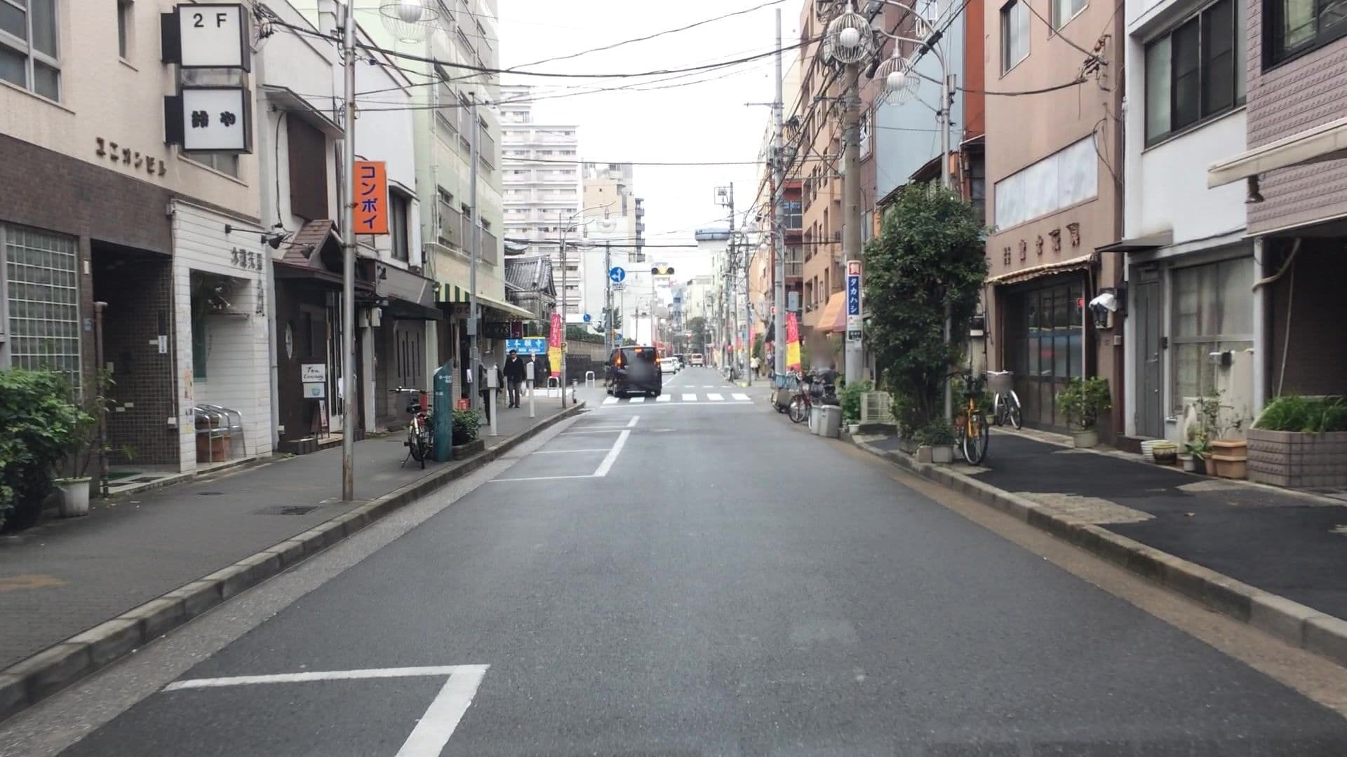 Street view near GouHou Garden Hotel, Asakusa — © lvl5 (CC BY-SA · Mapillary)