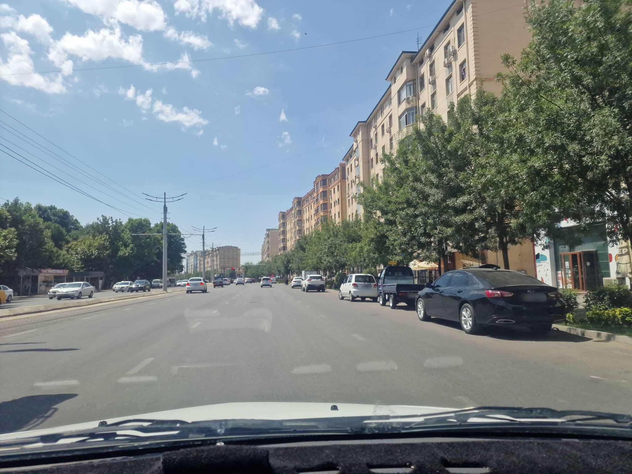 Street view near Hostel Manija, Samarkand — © ZafarDusanov (CC BY-SA · Mapillary)