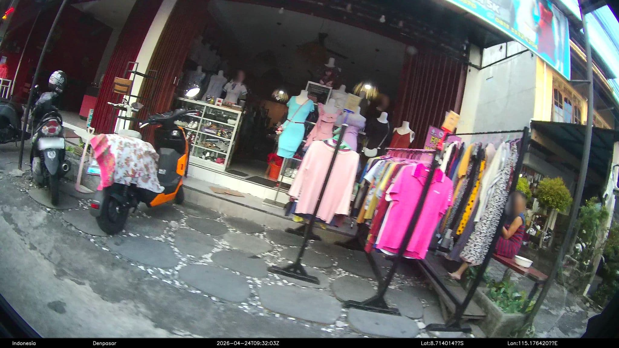 Street view near Gong Corner Guest House, Kuta