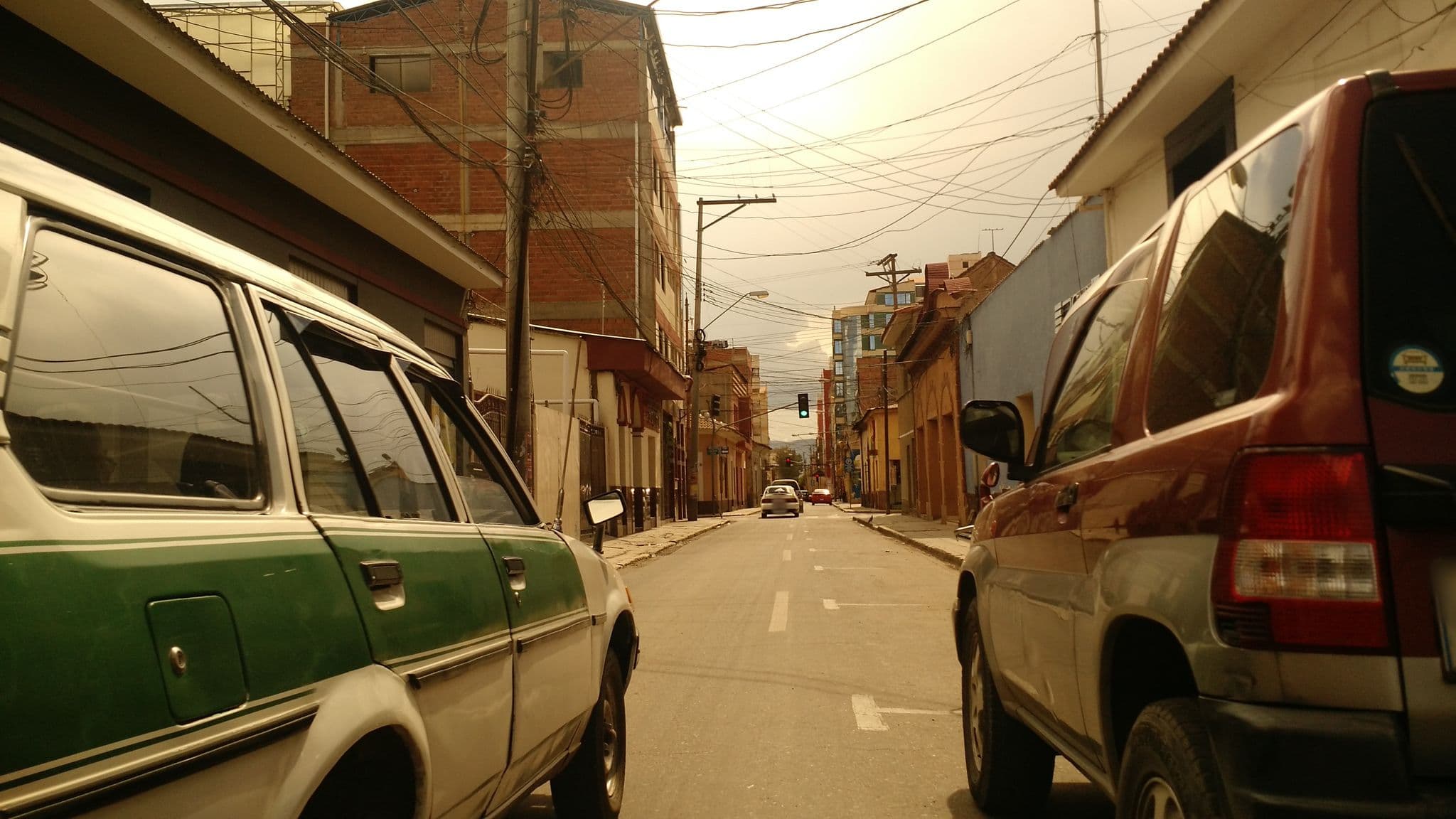 Street view near Hotel Central Puente de Plata, Cochabamba — © alexrox (CC BY-SA · Mapillary)