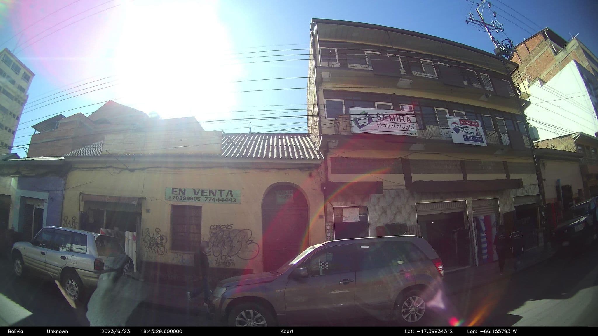 Street view near Hotel Principito Cochabamba, Cochabamba — © kaart_2 (CC BY-SA · Mapillary)