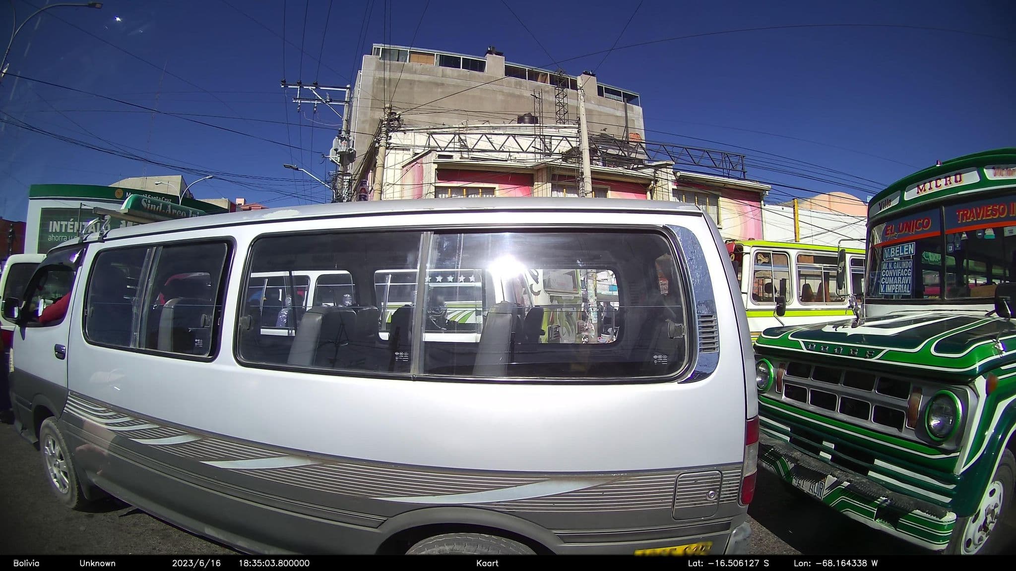 Street view near BOLIVIAN - Hostel & Lounge, La Paz — © kaart_2 (CC BY-SA · Mapillary)