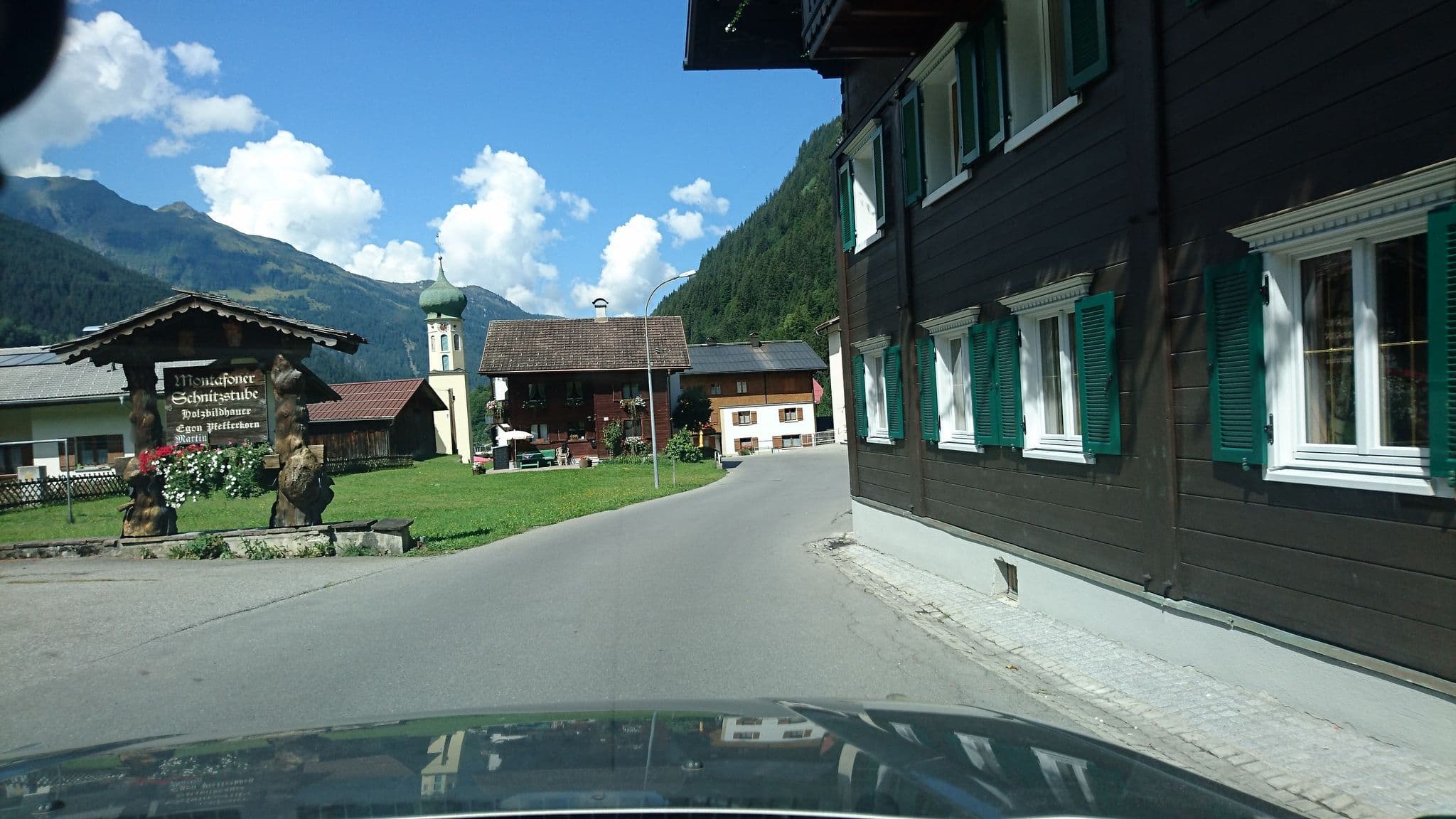 Street view near Gasthof zum guten Tropfen, Gaschurn — © voschix (CC BY-SA · Mapillary)