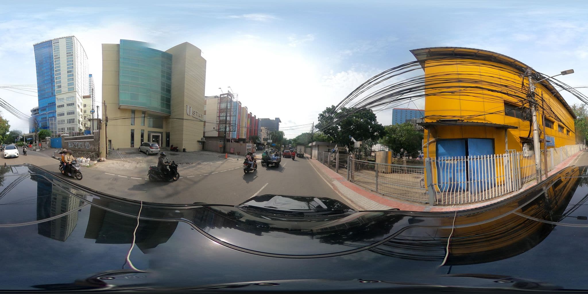 Street view near U Stay Hotel Mangga Besar, Jakarta