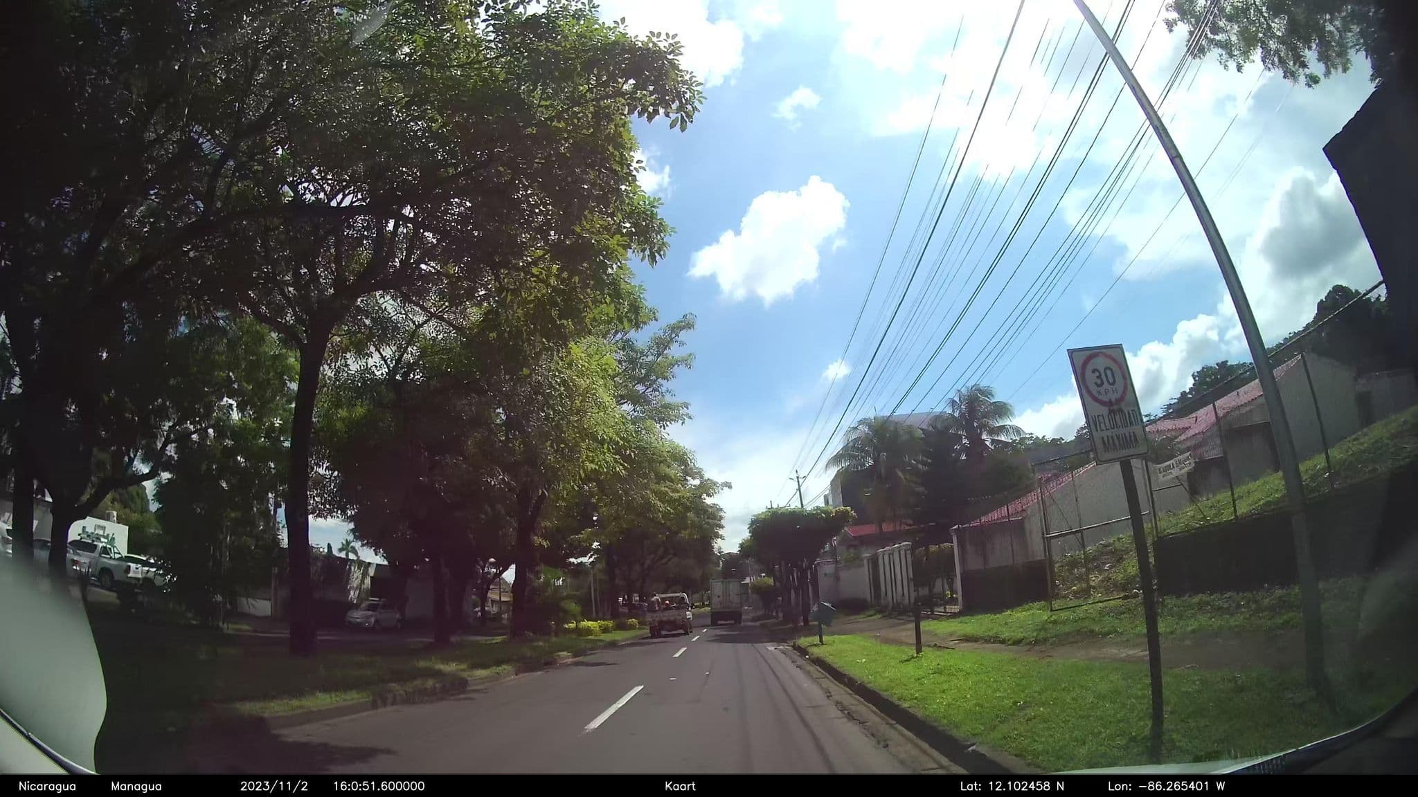 Street view near HOTEL FONTANA MANAGUA, Managua — © kaart_2 (CC BY-SA · Mapillary)