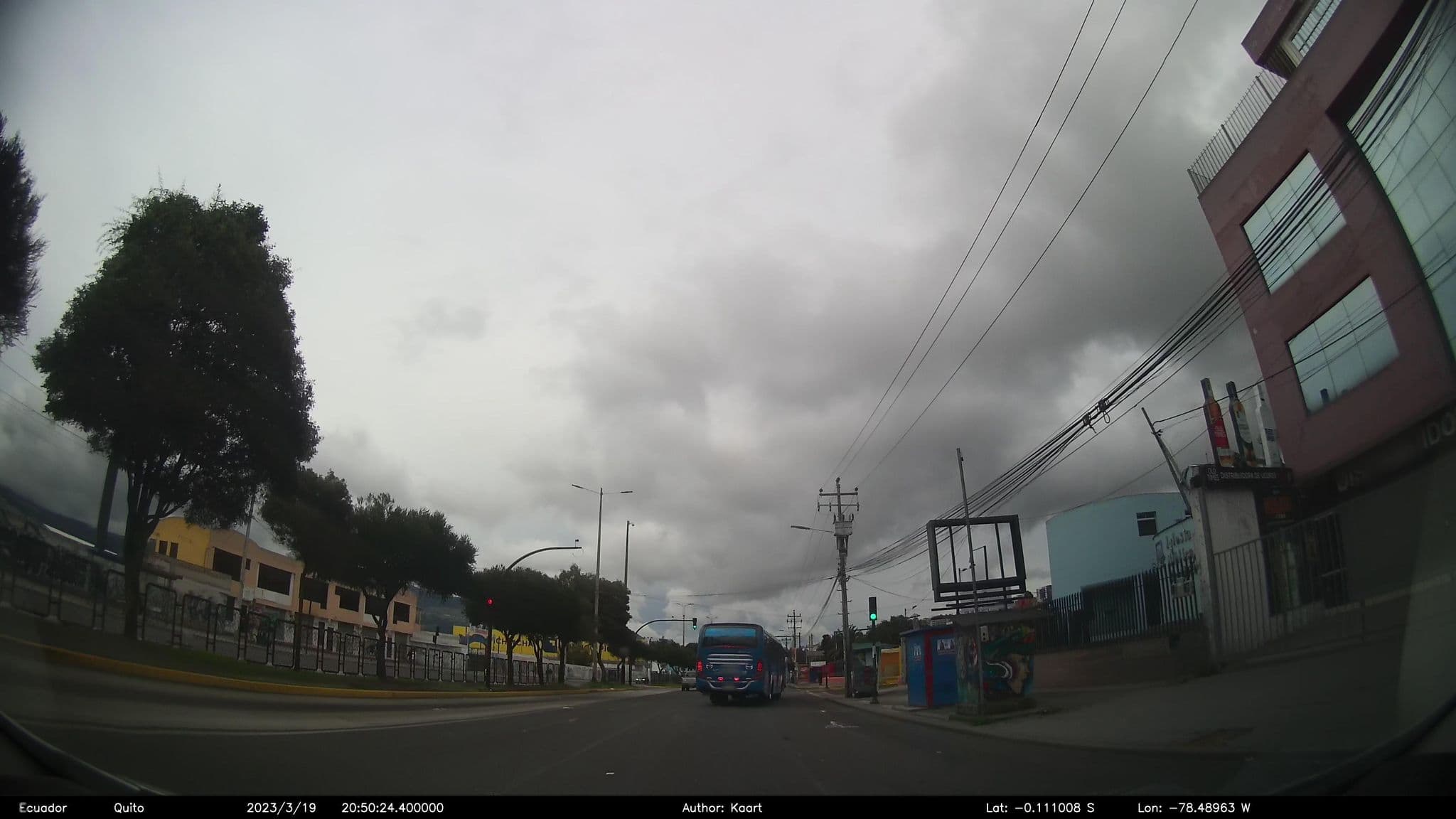 Street view near MICALU ADVENTURE BACKPACKERS, Pomasqui — © kaart_2 (CC BY-SA · Mapillary)