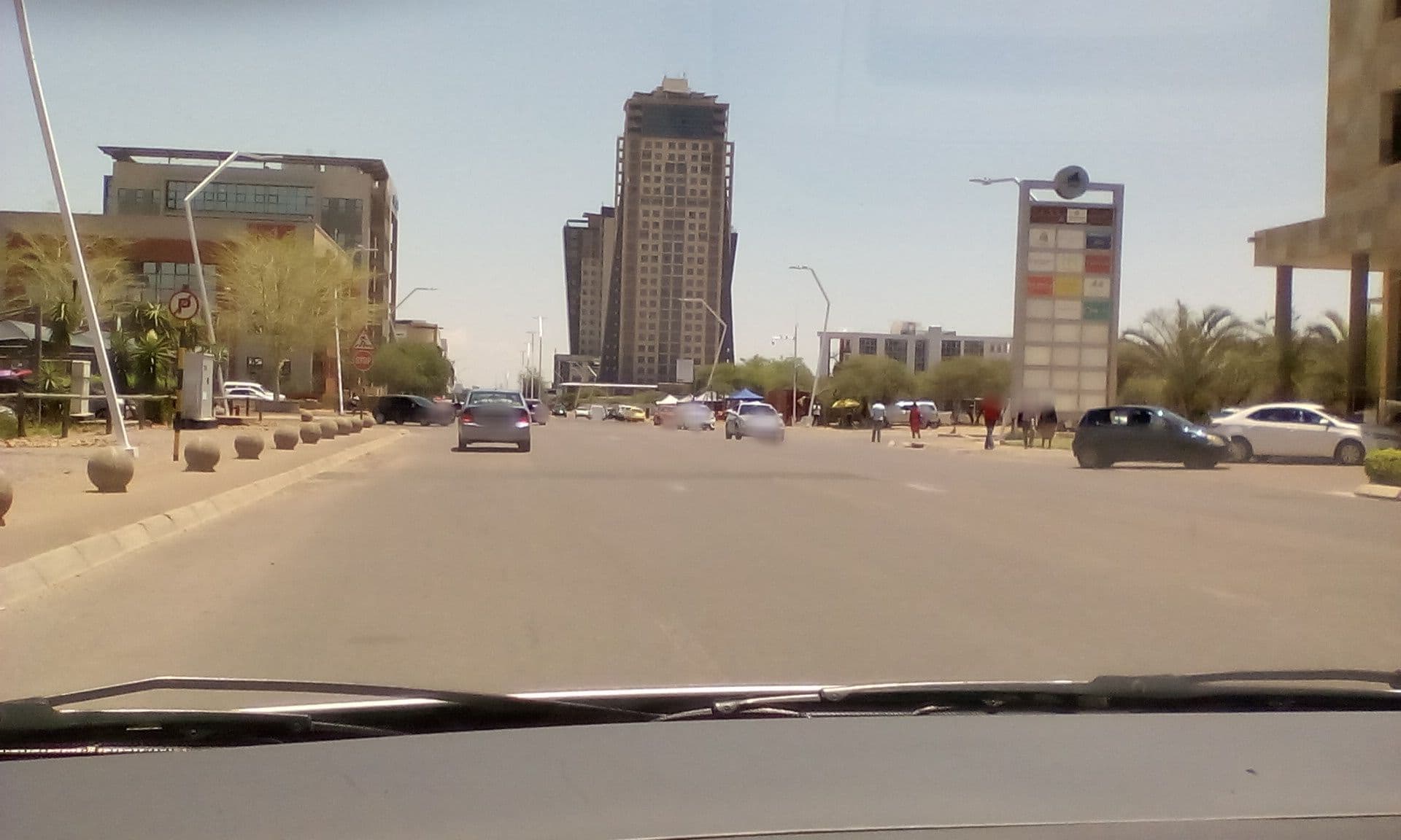 Street view near Protea Hotel Gaborone Masa Square, Gaborone — © ozone73 (CC BY-SA · Mapillary)