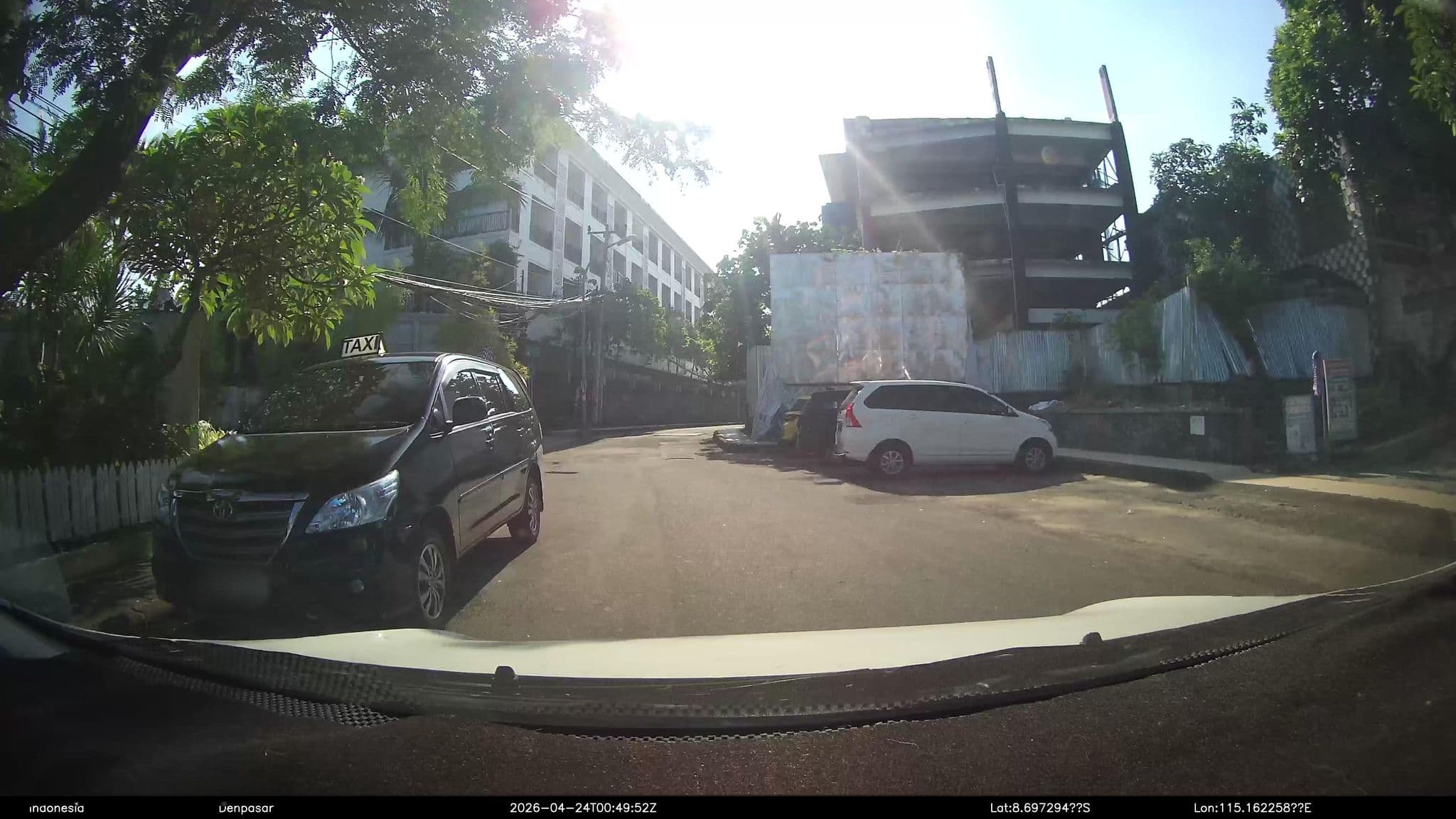 Street view near Puri Naga, Legian