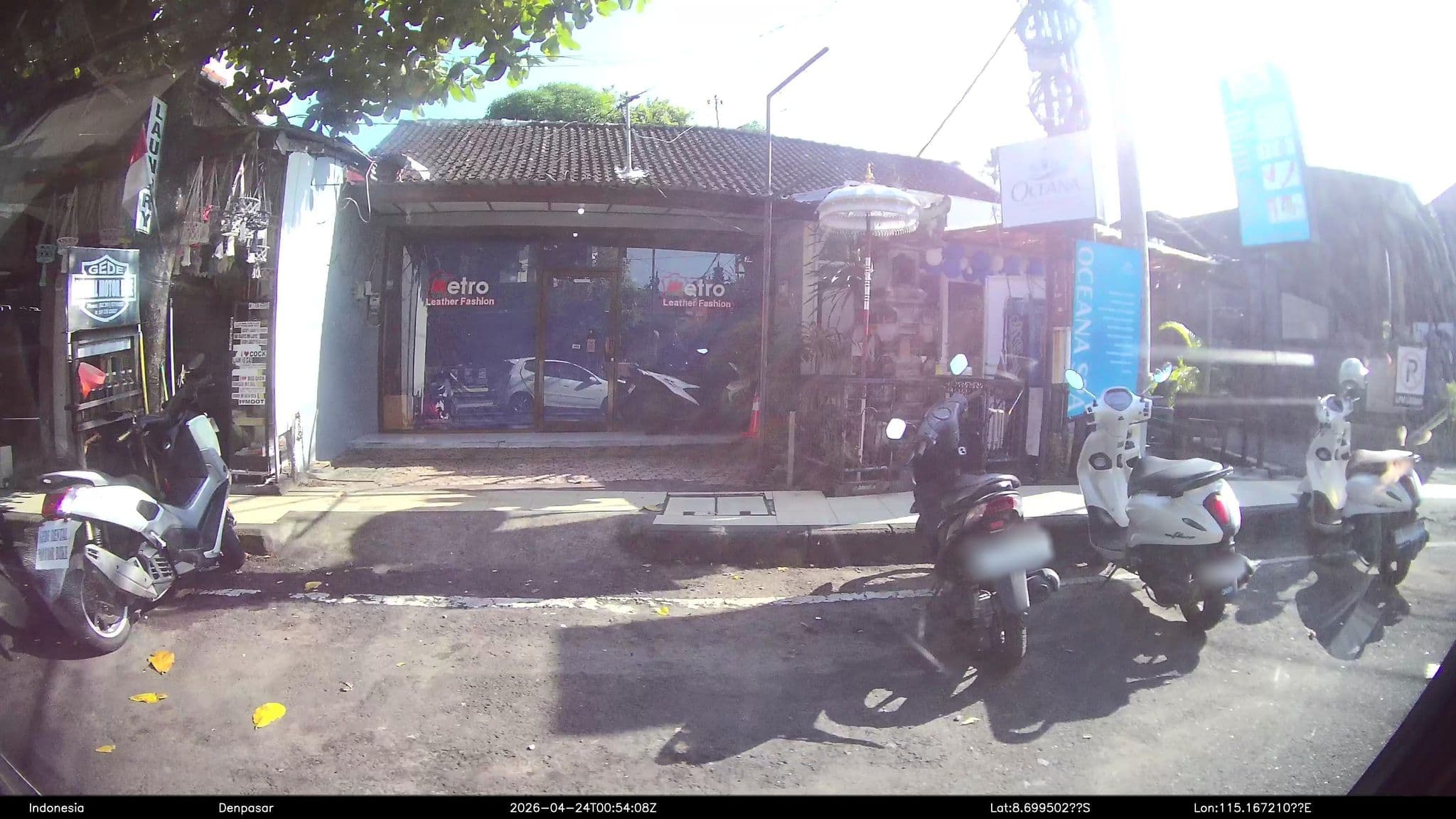 Street view near Puri Anggrek, Legian