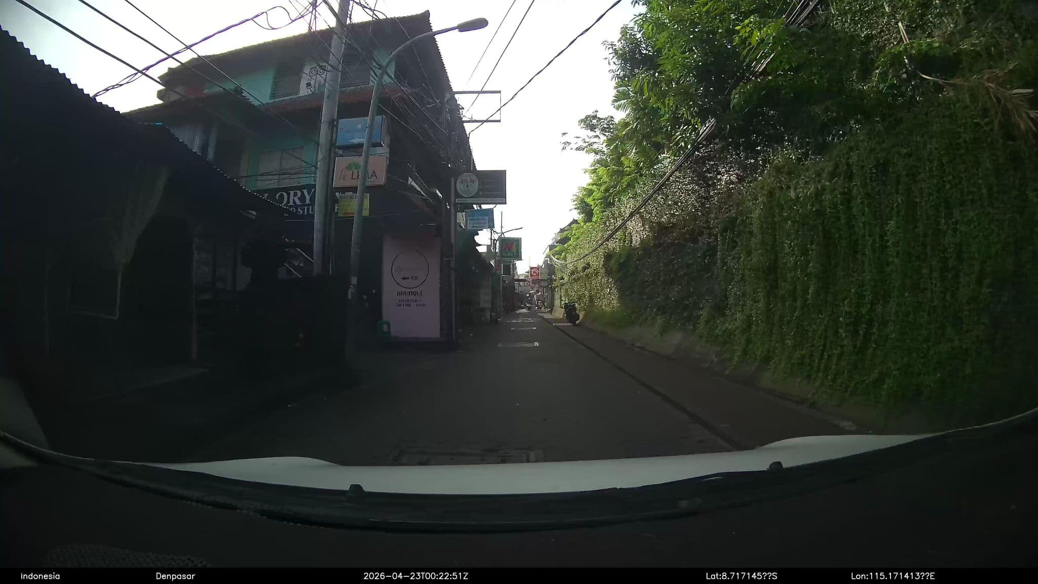 Street view near Poppies Cottages 2, Kuta