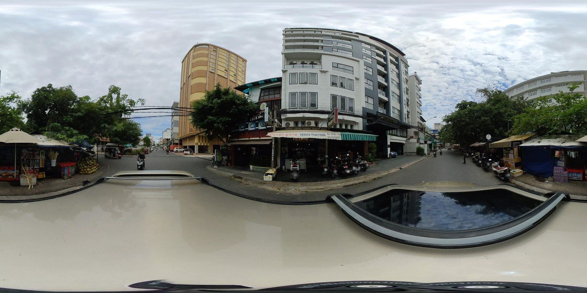 Street view near Residence 105 Hotel & Apartment, Phnom Penh — © ThailandCambodia (CC BY-SA · Mapillary)