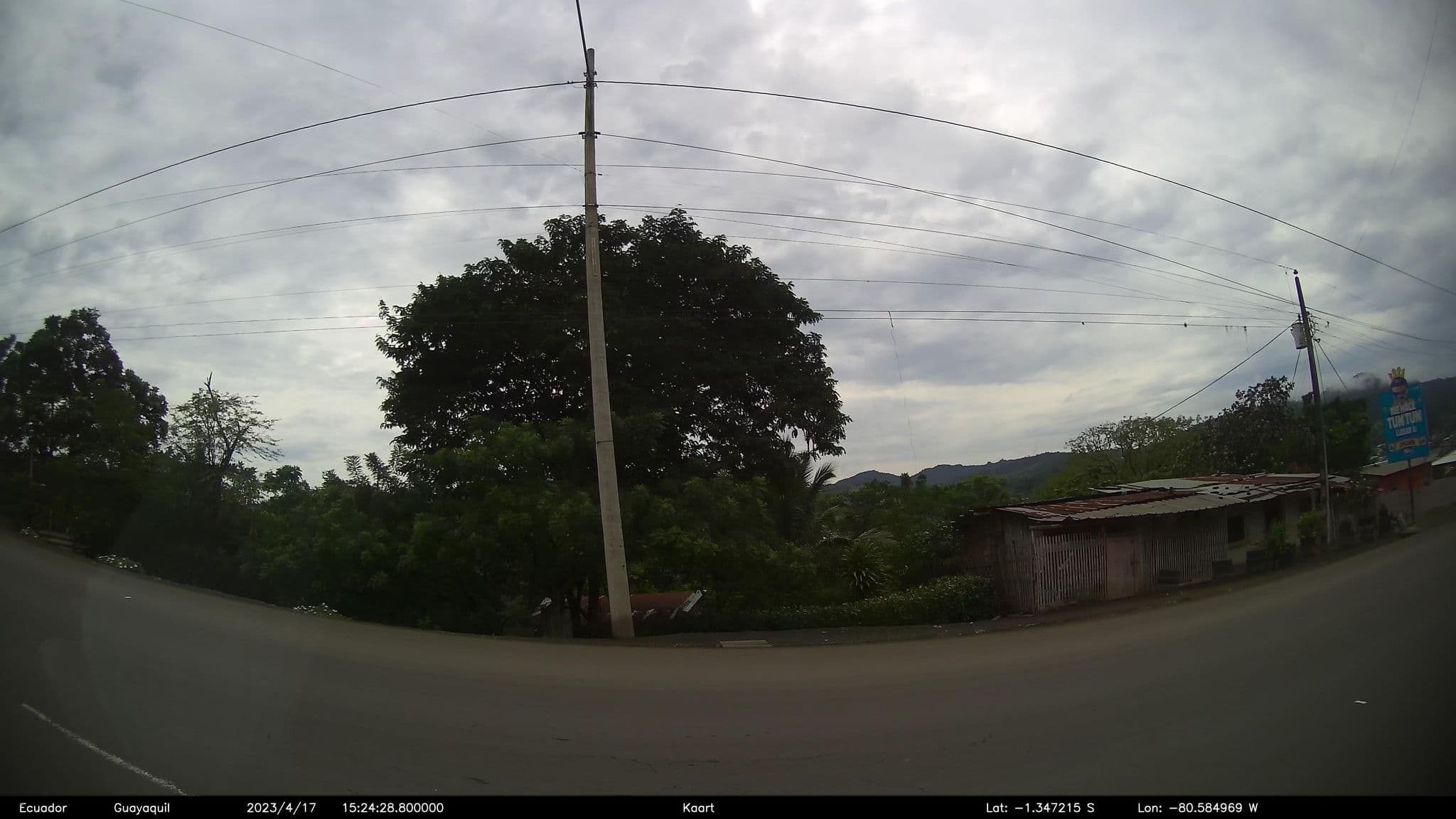 Street view near Motel El Mirador, Jipijapa — © kaart_2 (CC BY-SA · Mapillary)