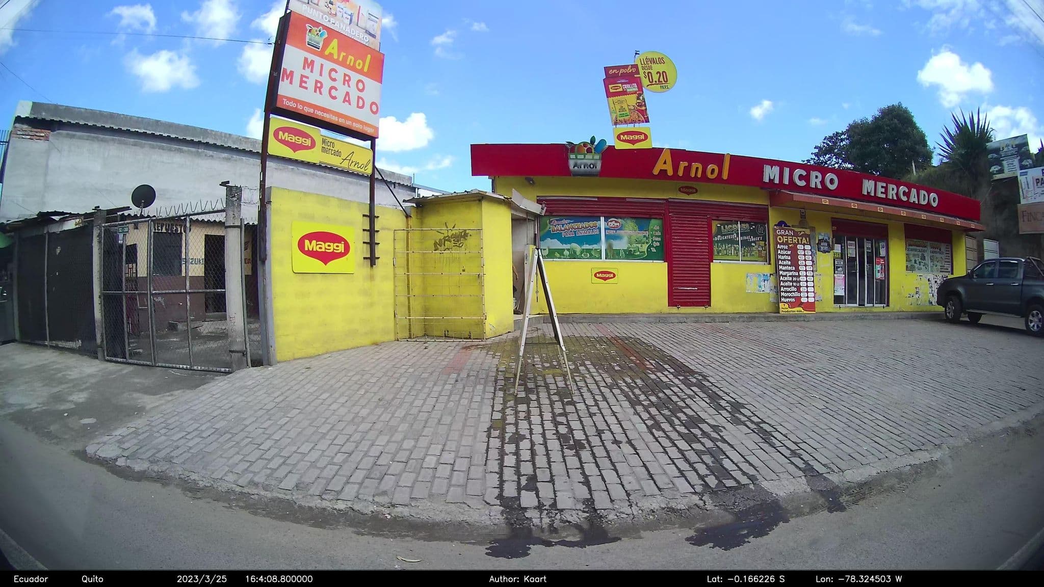 Street view near Ibarra, Oyambarillo — © kaart_2 (CC BY-SA · Mapillary)