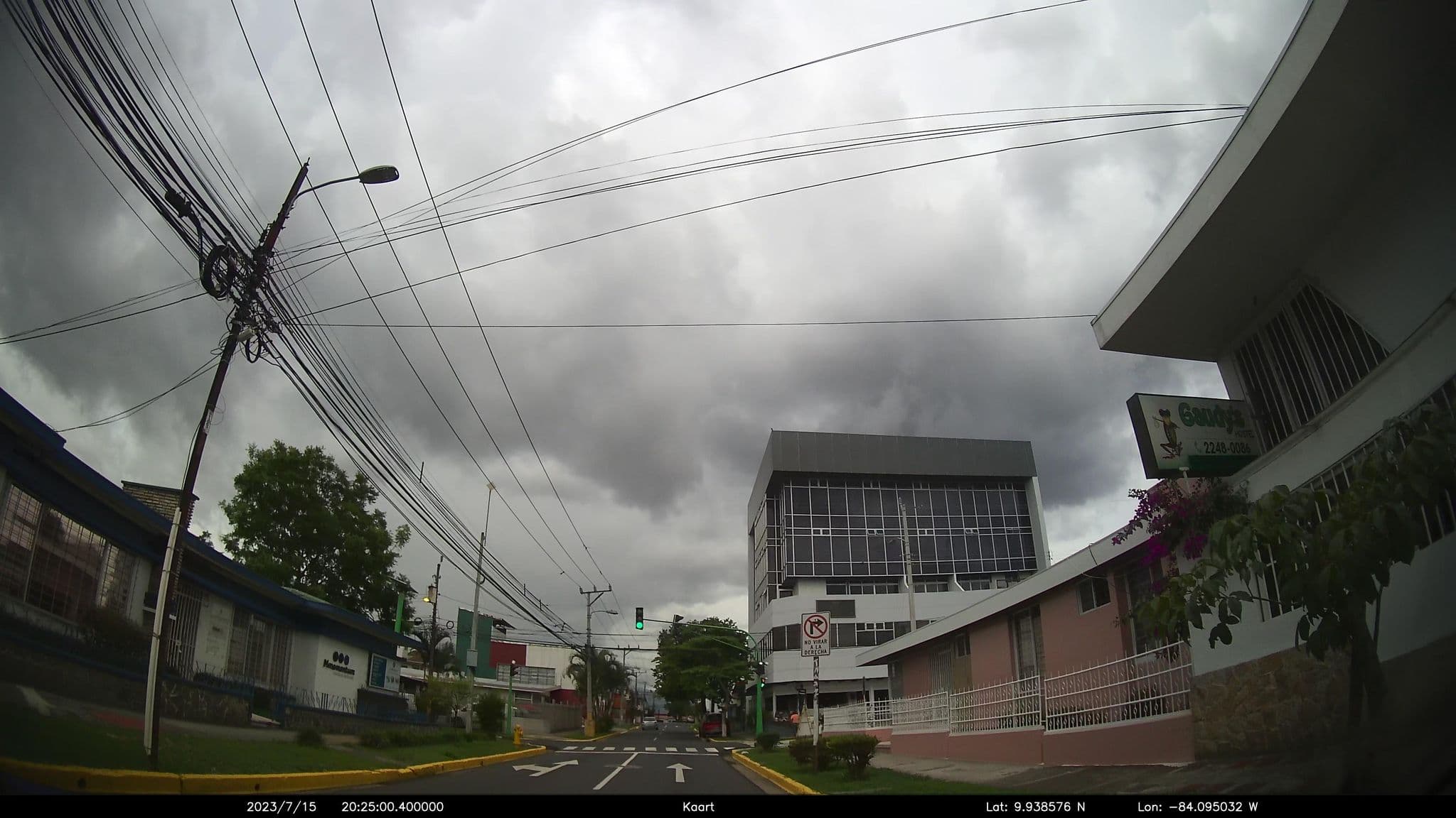 Street view near Gaudy´s Hostal, San José — © kaart5 (CC BY-SA · Mapillary)