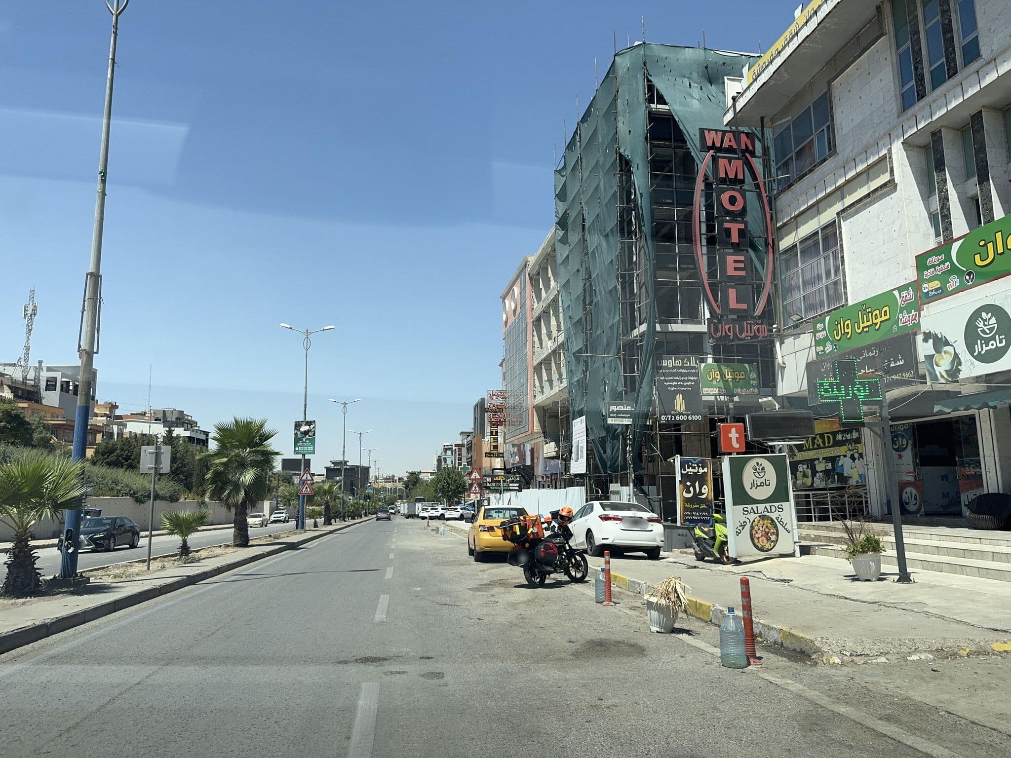 Street view near MotelWan, Sulaymaniyah — © rawaz85 (CC BY-SA · Mapillary)
