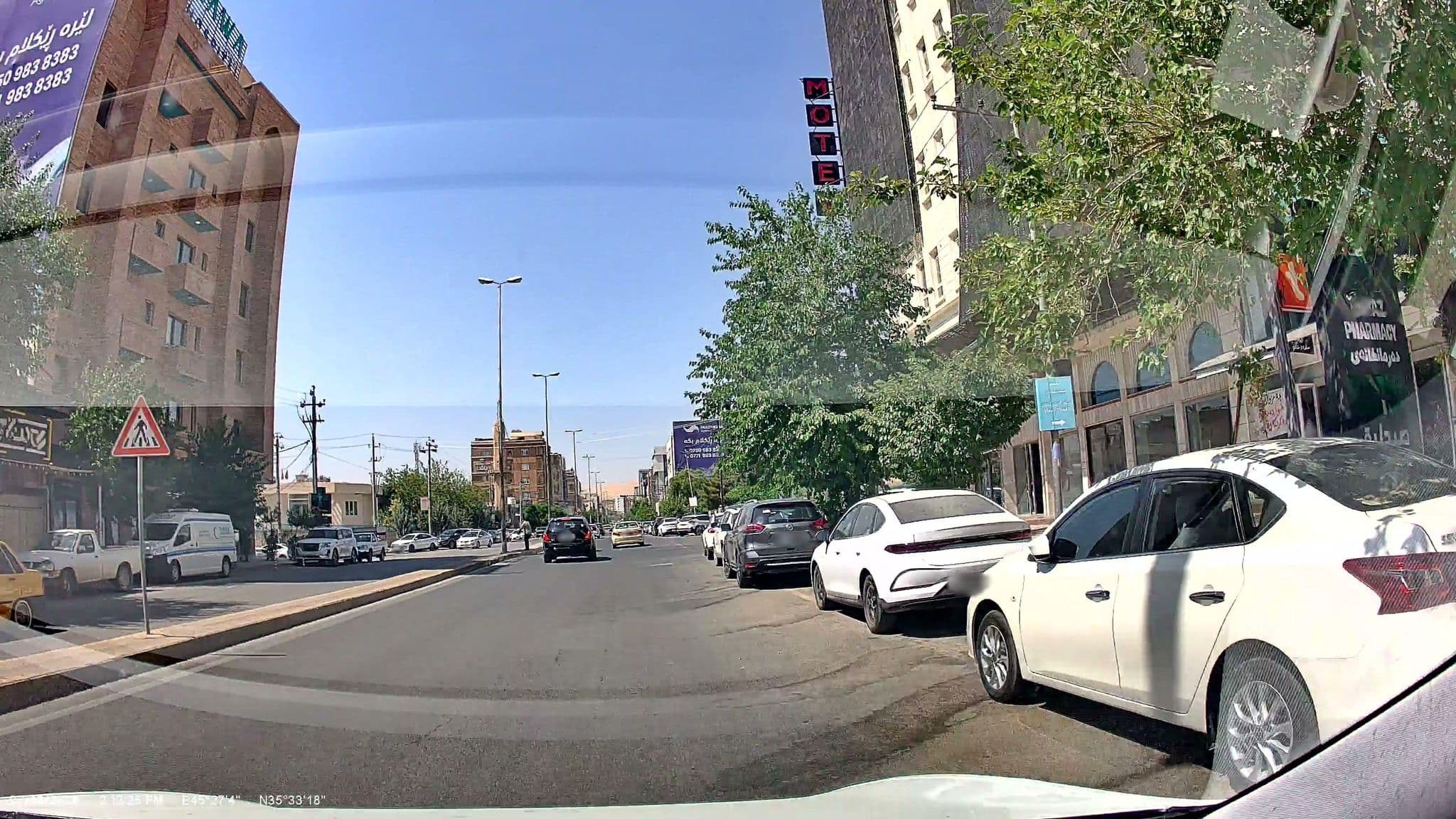 Street view near Motel Bayza, Sulaymaniyah — © rawaz85 (CC BY-SA · Mapillary)