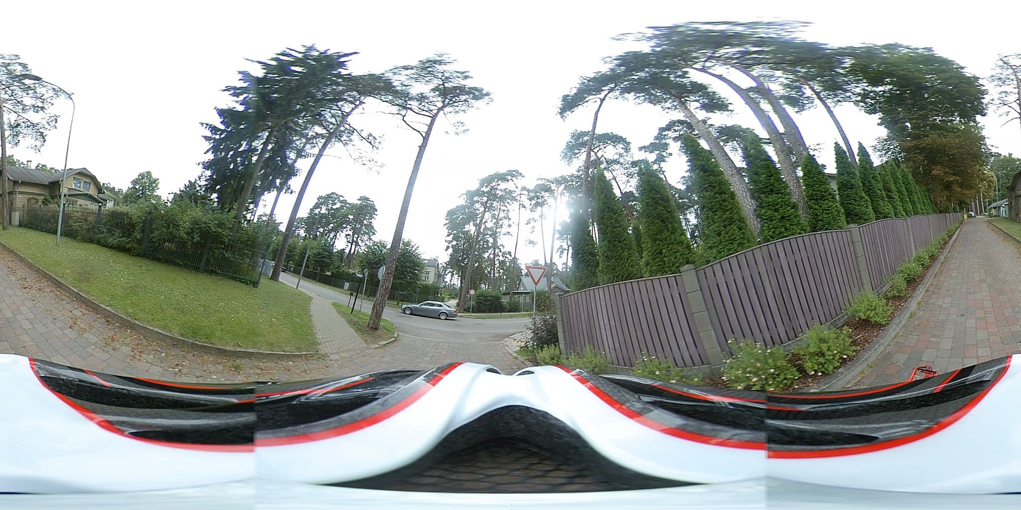 Street view near Hostelis Jūrmala, Jūrmala — © klimakas (CC BY-SA · Mapillary)
