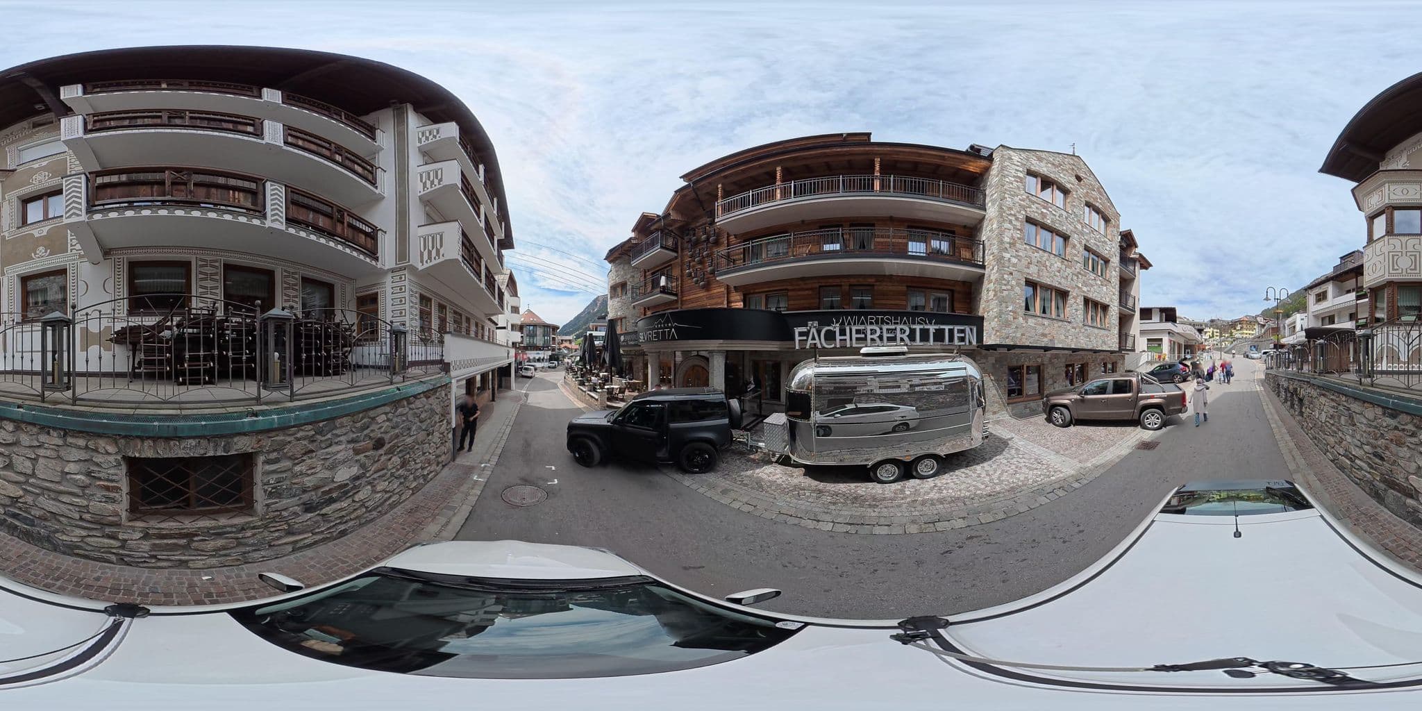 Street view near Ferienglück, Ischgl