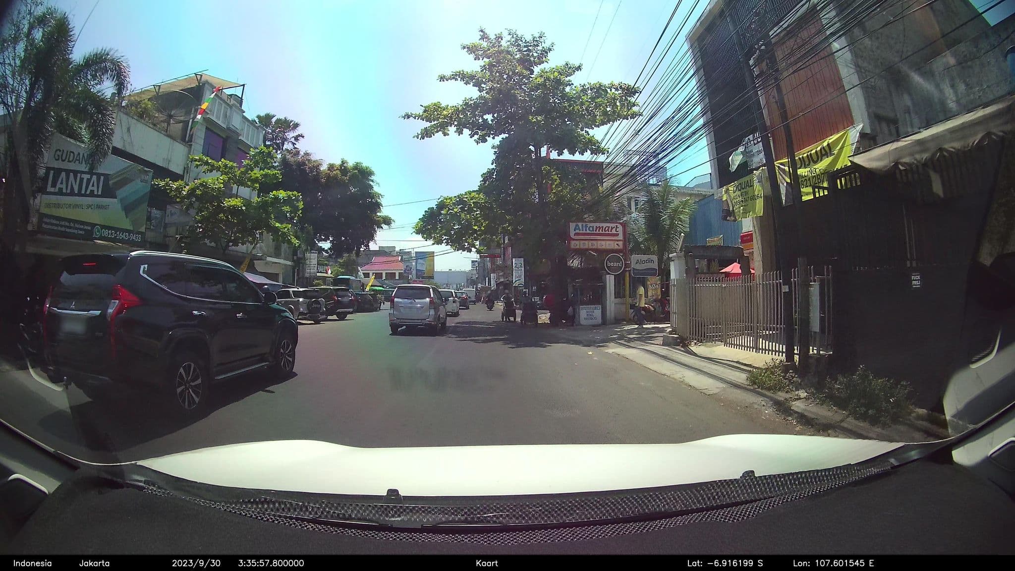 Street view near Fabu Hotel Bandung, Bandung