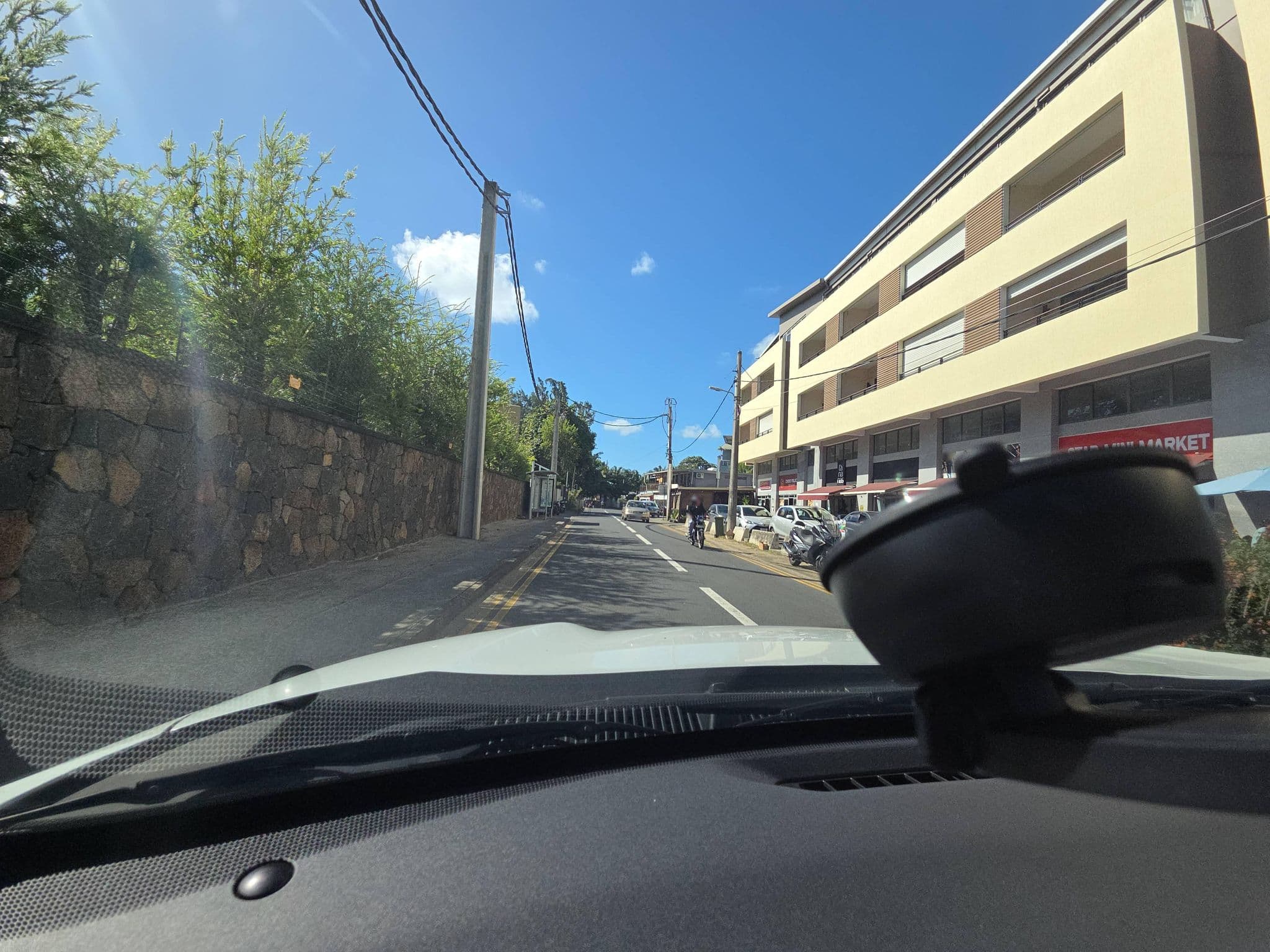 Street view near Residence Potosi, Trou aux Biches — © nfluence (CC BY-SA · Mapillary)