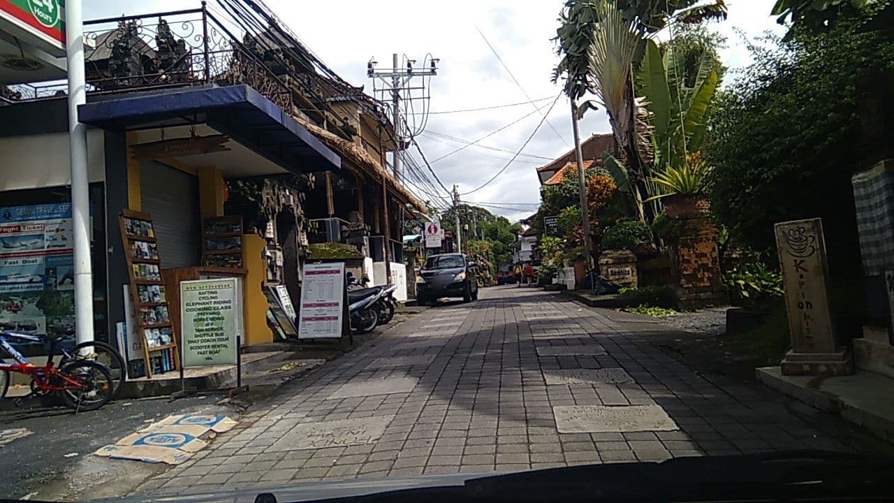 Street view near Samhita Garden Villas, Ubud