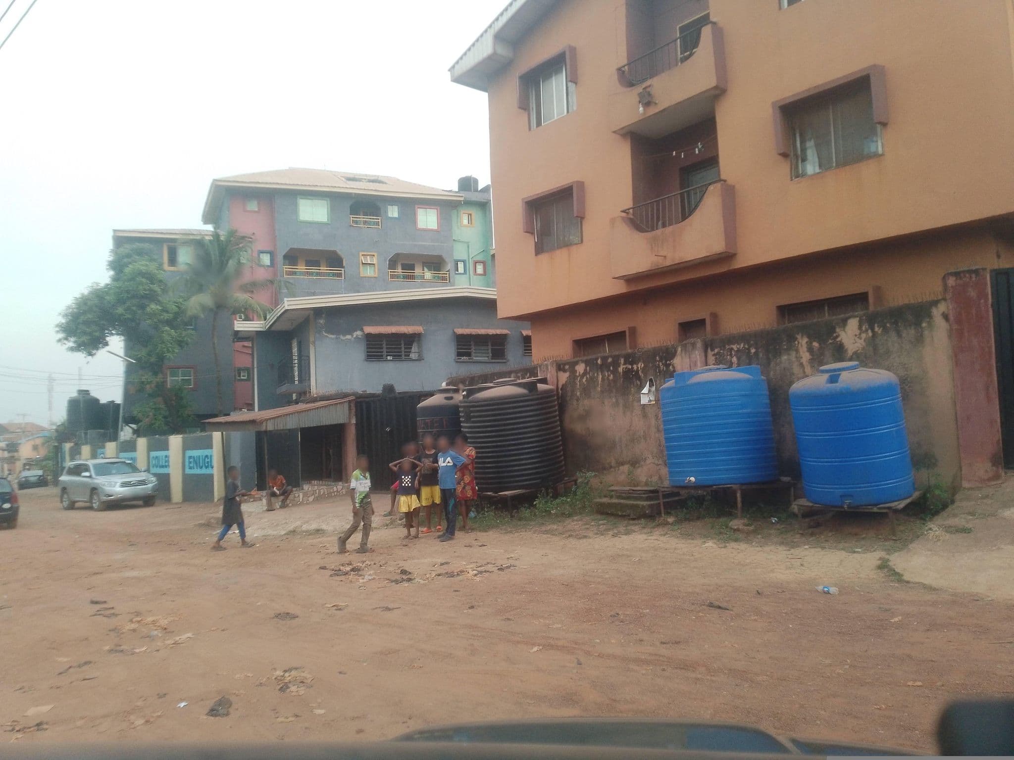 Street view near Grand Palace Hotel, Enugu — © gaoc (CC BY-SA · Mapillary)