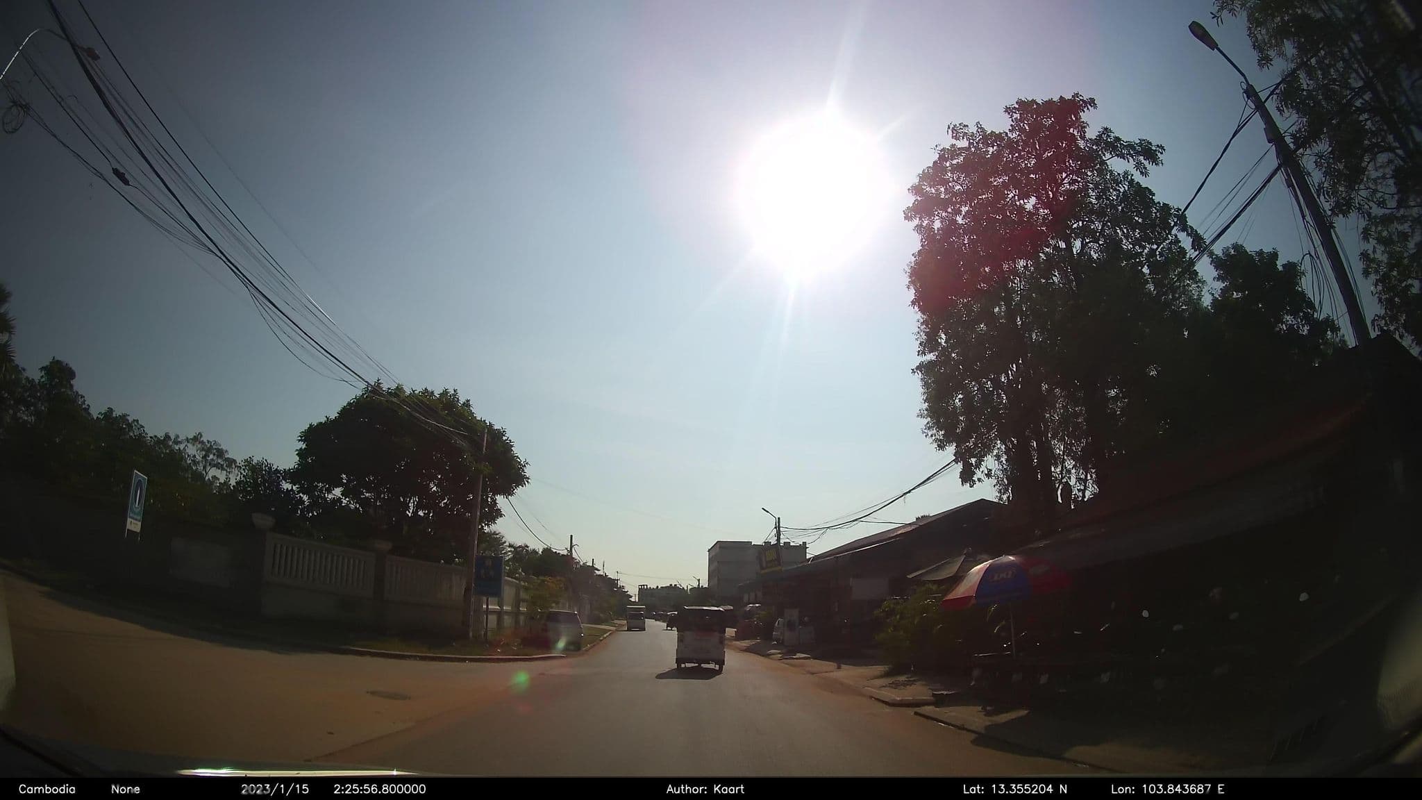 Street view near Pet Friendly Big Charming House, Siem Reap — © kaart_2 (CC BY-SA · Mapillary)