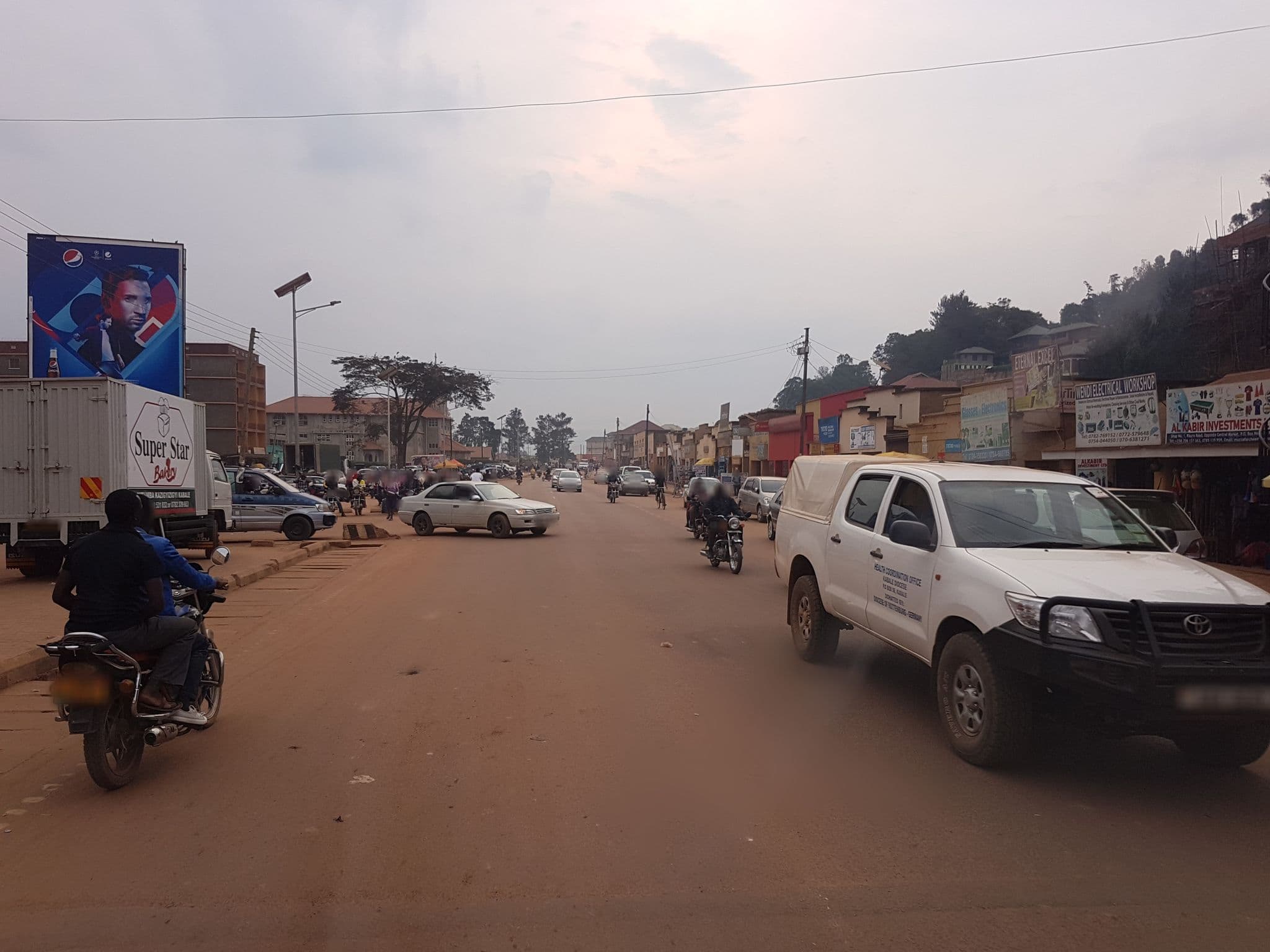 Street view near City Max Hotel, Kabale — © shamillah (CC BY-SA · Mapillary)