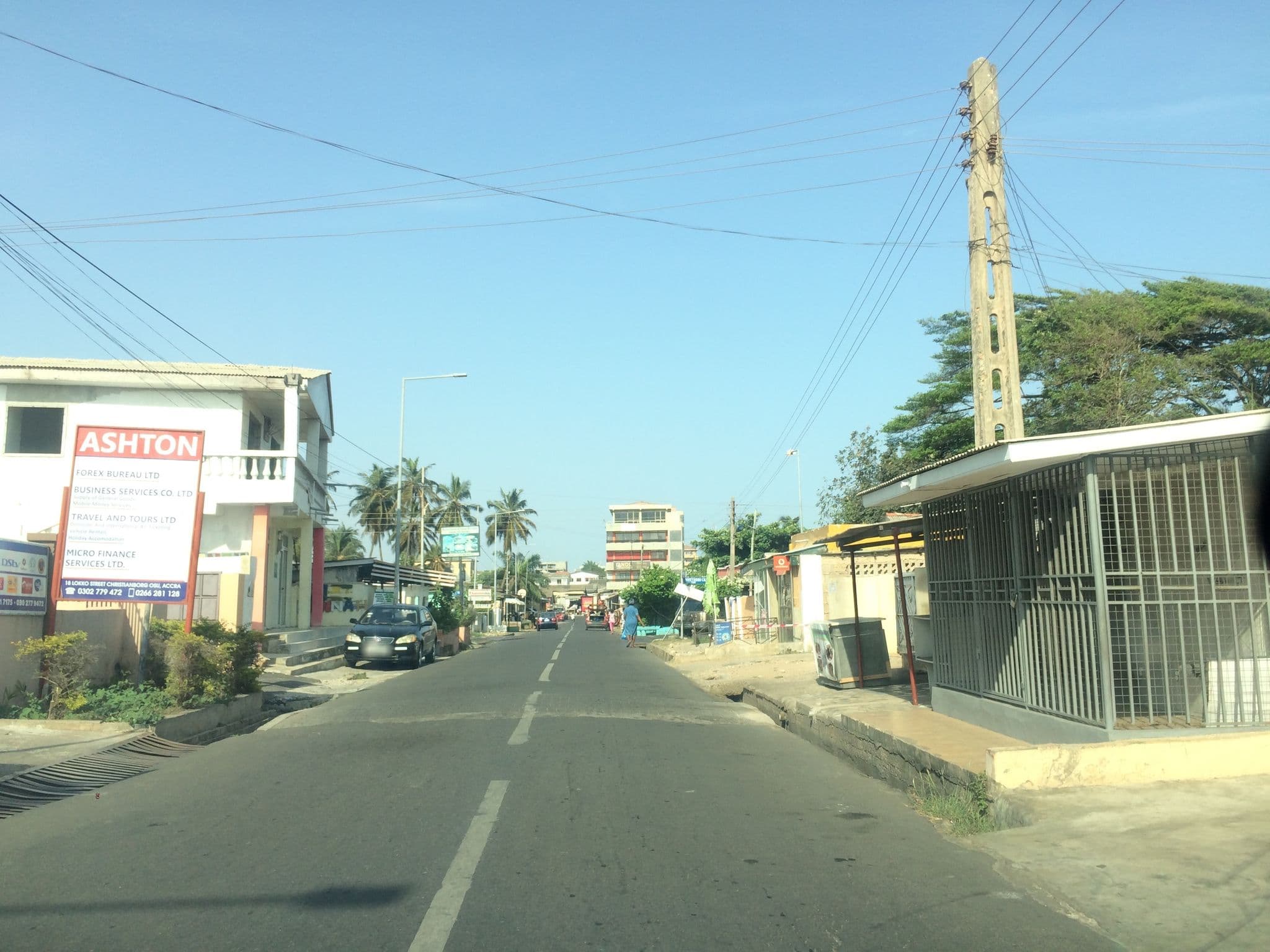 Street view near Lokko Serene, Osu — © mawutor (CC BY-SA · Mapillary)