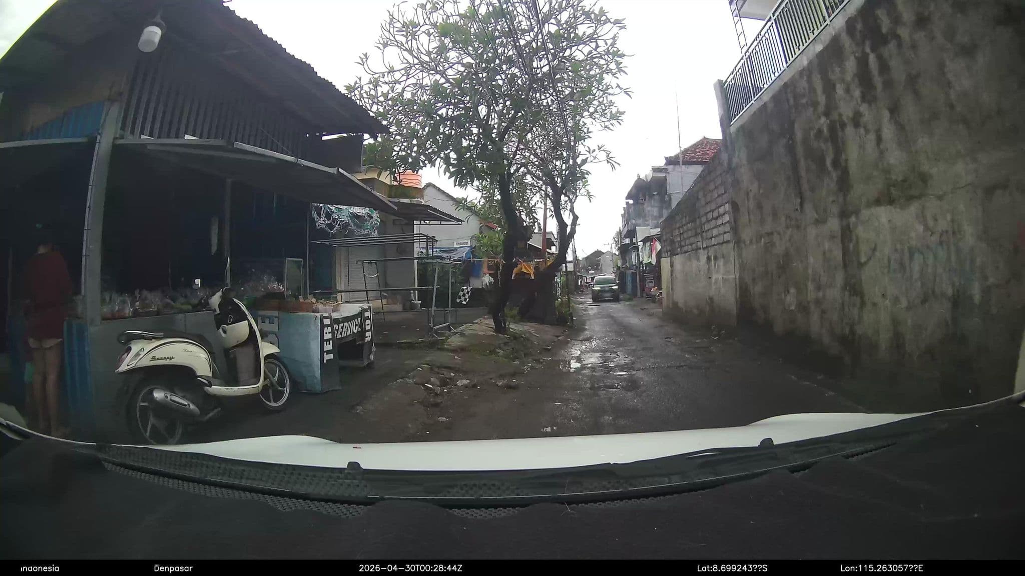 Street view near Aryadesa Villas, Sanur