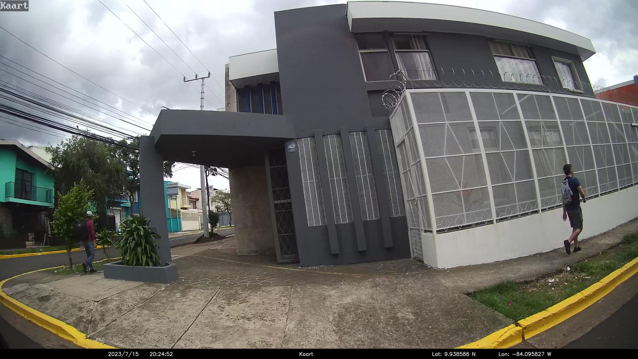 Street view near Nativus Art Hostel, San José — © kaart_1 (CC BY-SA · Mapillary)