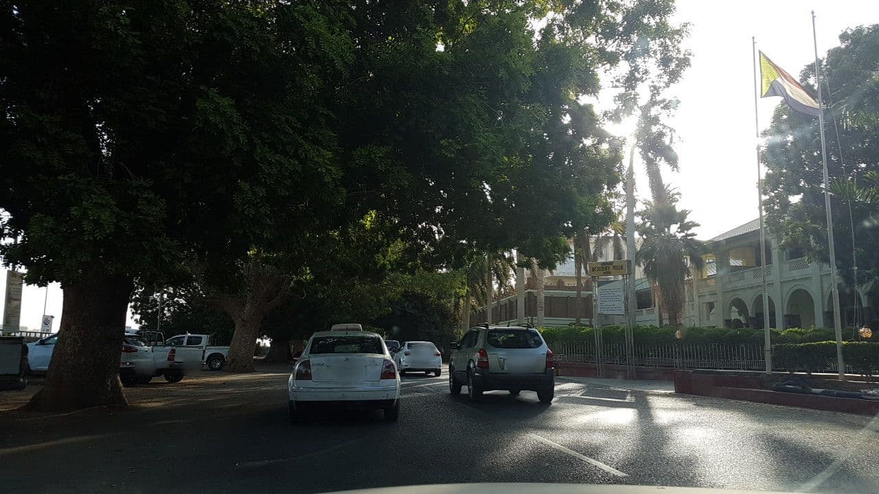 Street view near Grand Hotel, Khartoum North — © khalidhamada (CC BY-SA · Mapillary)
