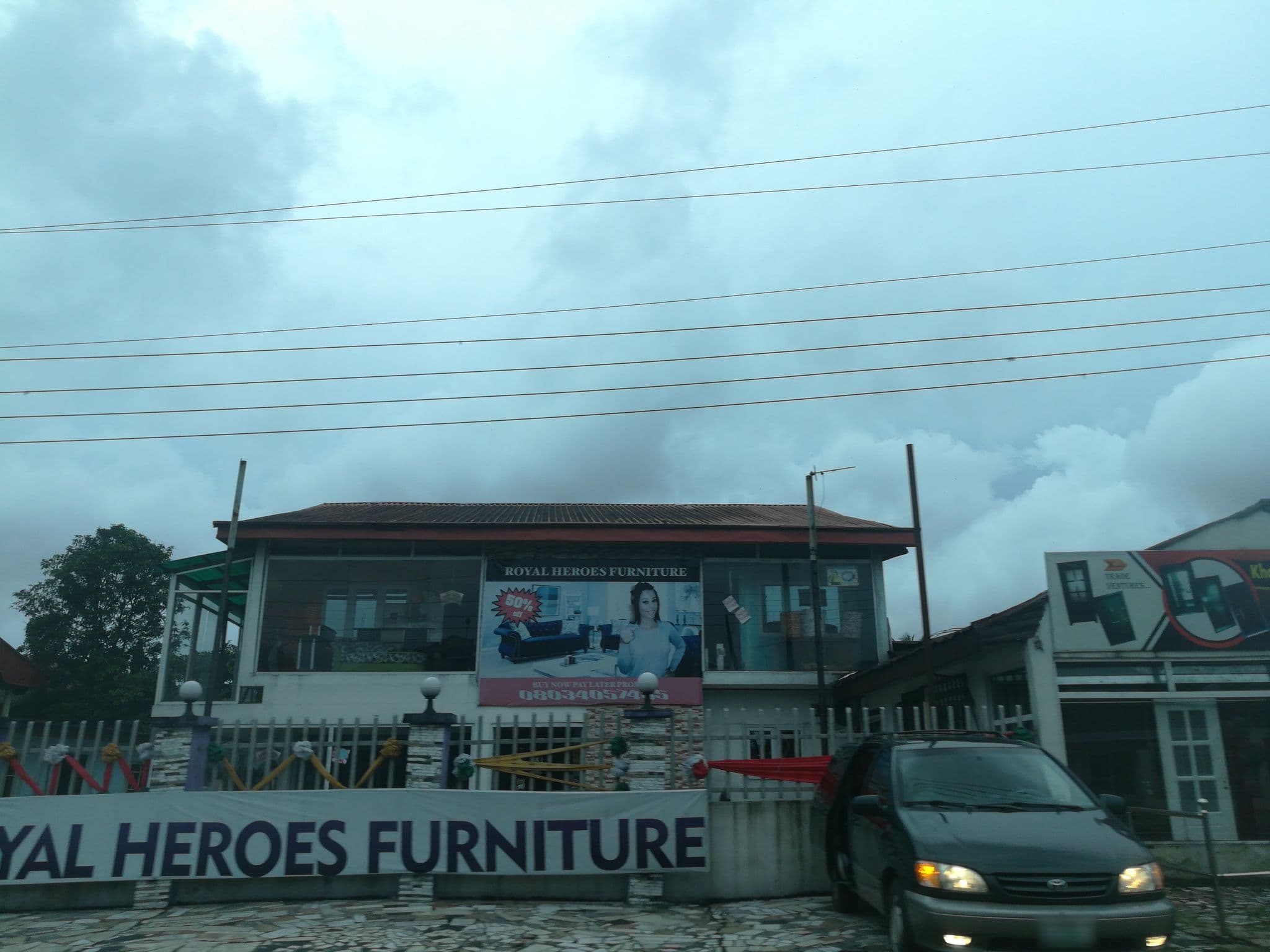 Street view near Zero Degrees Hotel, Port Harcourt — © ralebipim (CC BY-SA · Mapillary)