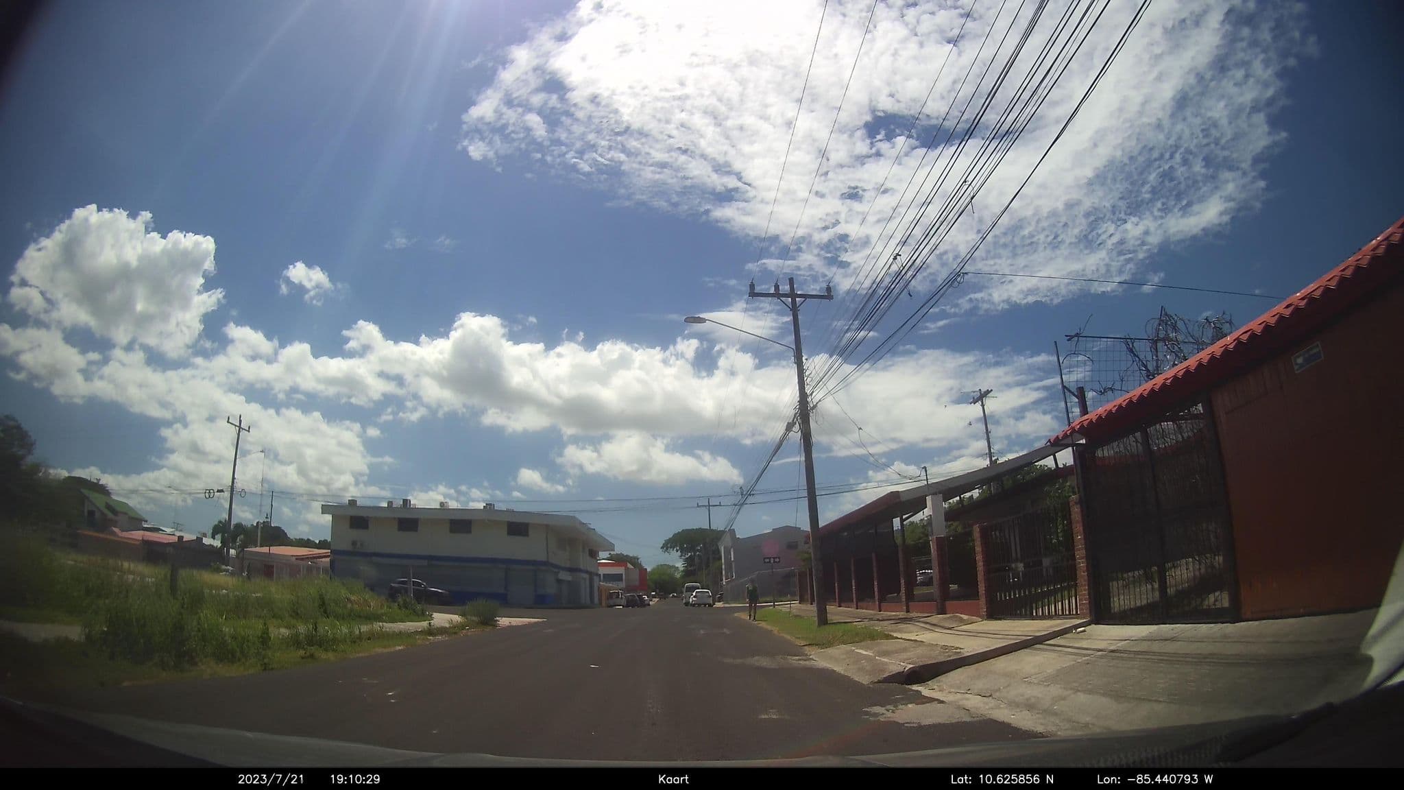 Street view near Hostal Green House, Liberia — © kaart_2 (CC BY-SA · Mapillary)