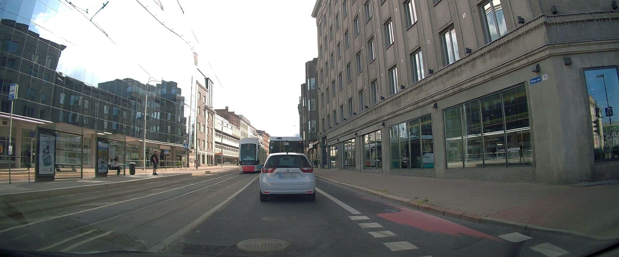 Street view near Palace Hotel Tallinn, a member of Radisson Individuals, Tallinn — © ESTmapper1001 (CC BY-SA · Mapillary)