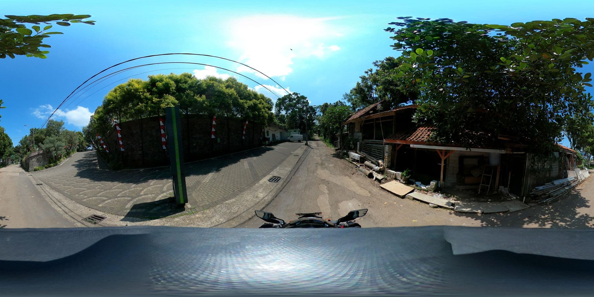 Street view near Clove Garden Hotel, Bandung