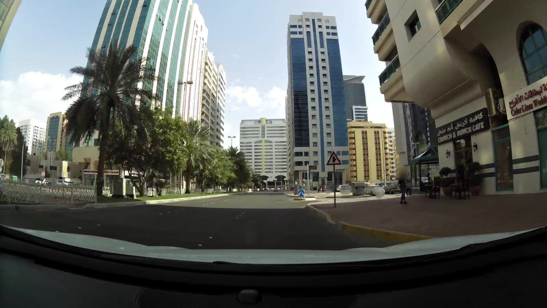Street view near Zed Hostel, Abu Dhabi — © kaartcam (CC BY-SA · Mapillary)