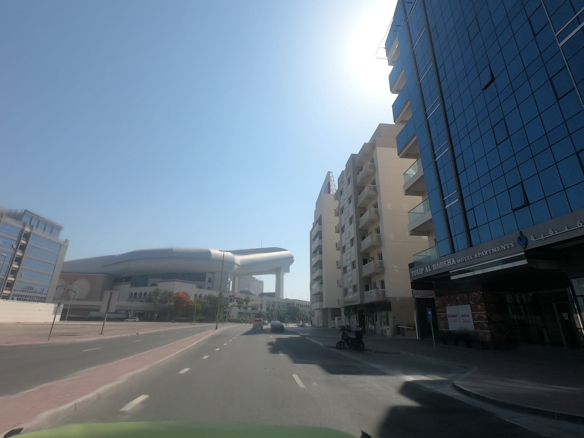 Street view near Tulip Al Barsha Hotel Apartments, Al Sufouh — © countzero5 (CC BY-SA · Mapillary)