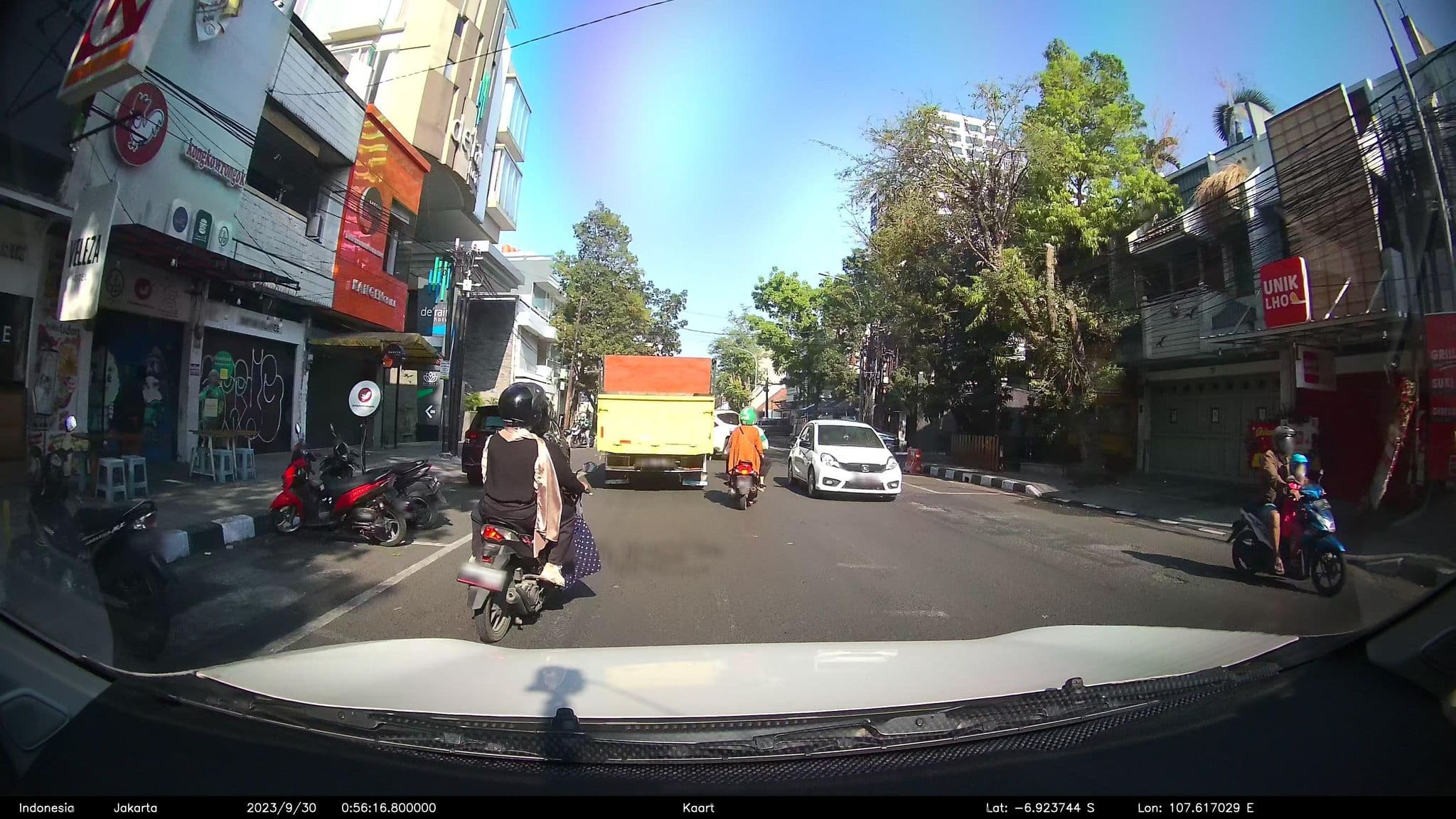 Street view near VELeZA, Bandung