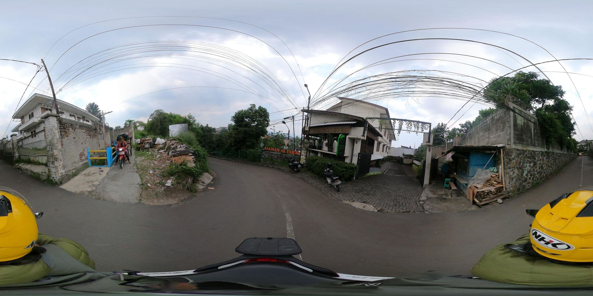 Street view near Dago's Hill Hotel, Bandung