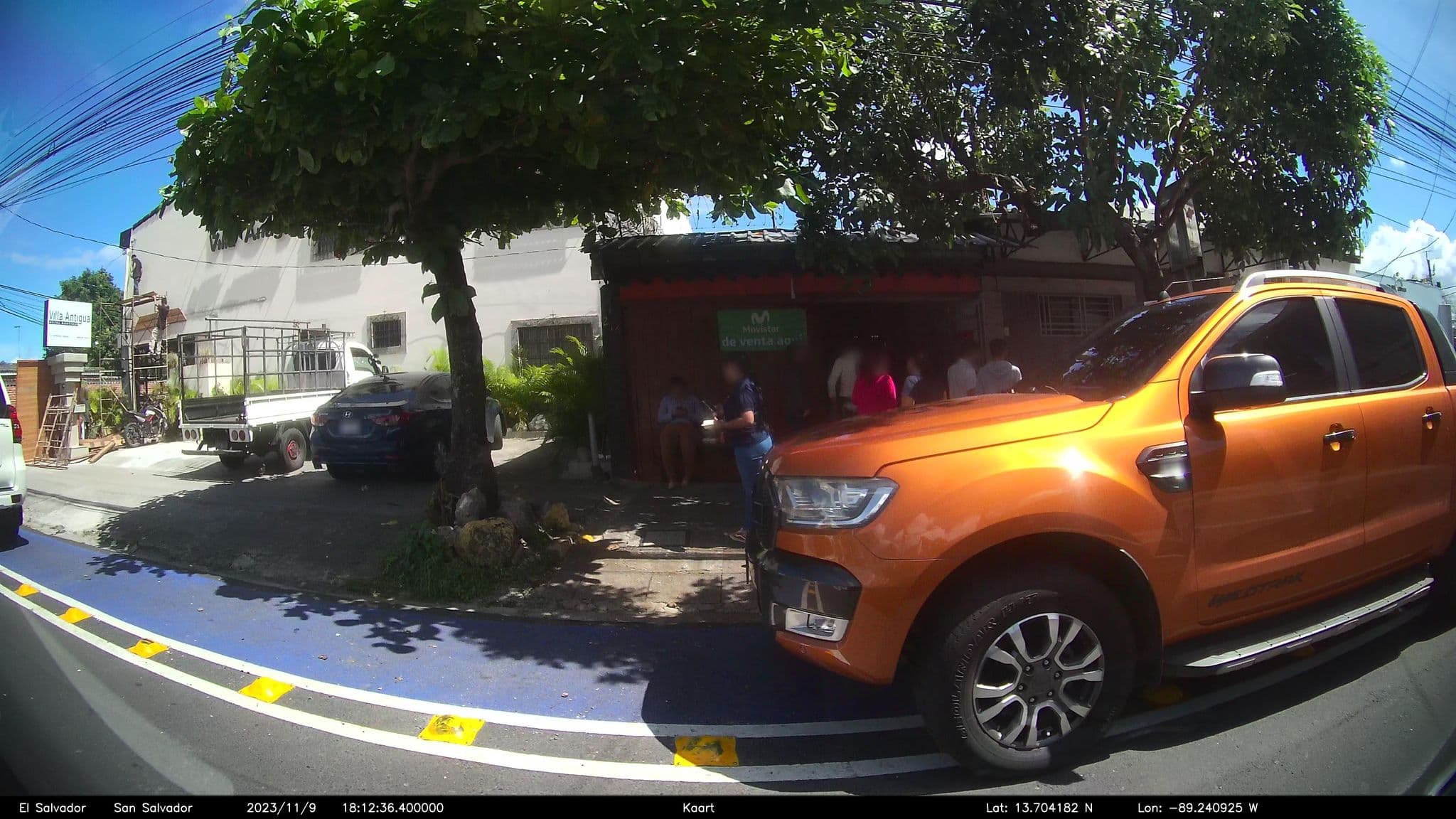 Street view near Hotel Villa Antigua, Antiguo Cuscatlán — © kaart_2 (CC BY-SA · Mapillary)