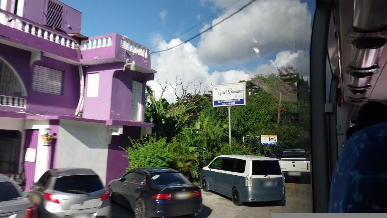 Street view near Hotel Gloriana and Spa, Montego Bay — © bukenyajanan1 (CC BY-SA · Mapillary)