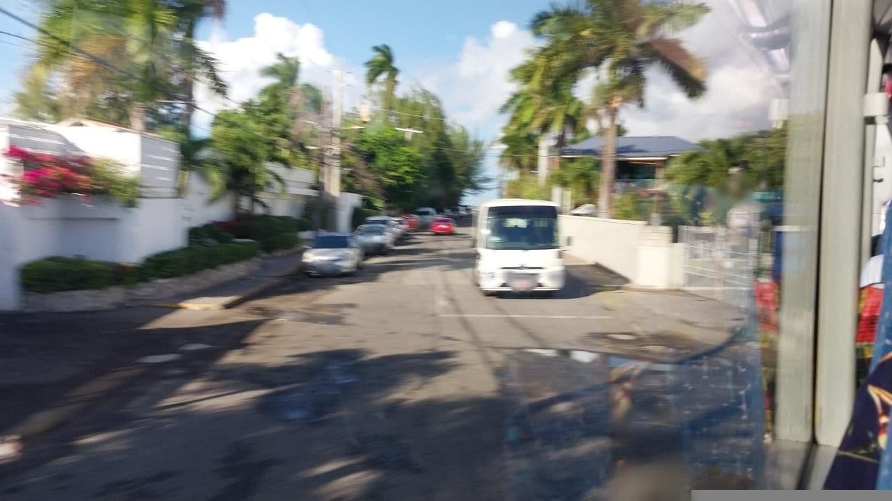 Street view near Sky Box Beach Suite at Montego Bay Club, Montego Bay — © bukenyajanan1 (CC BY-SA · Mapillary)